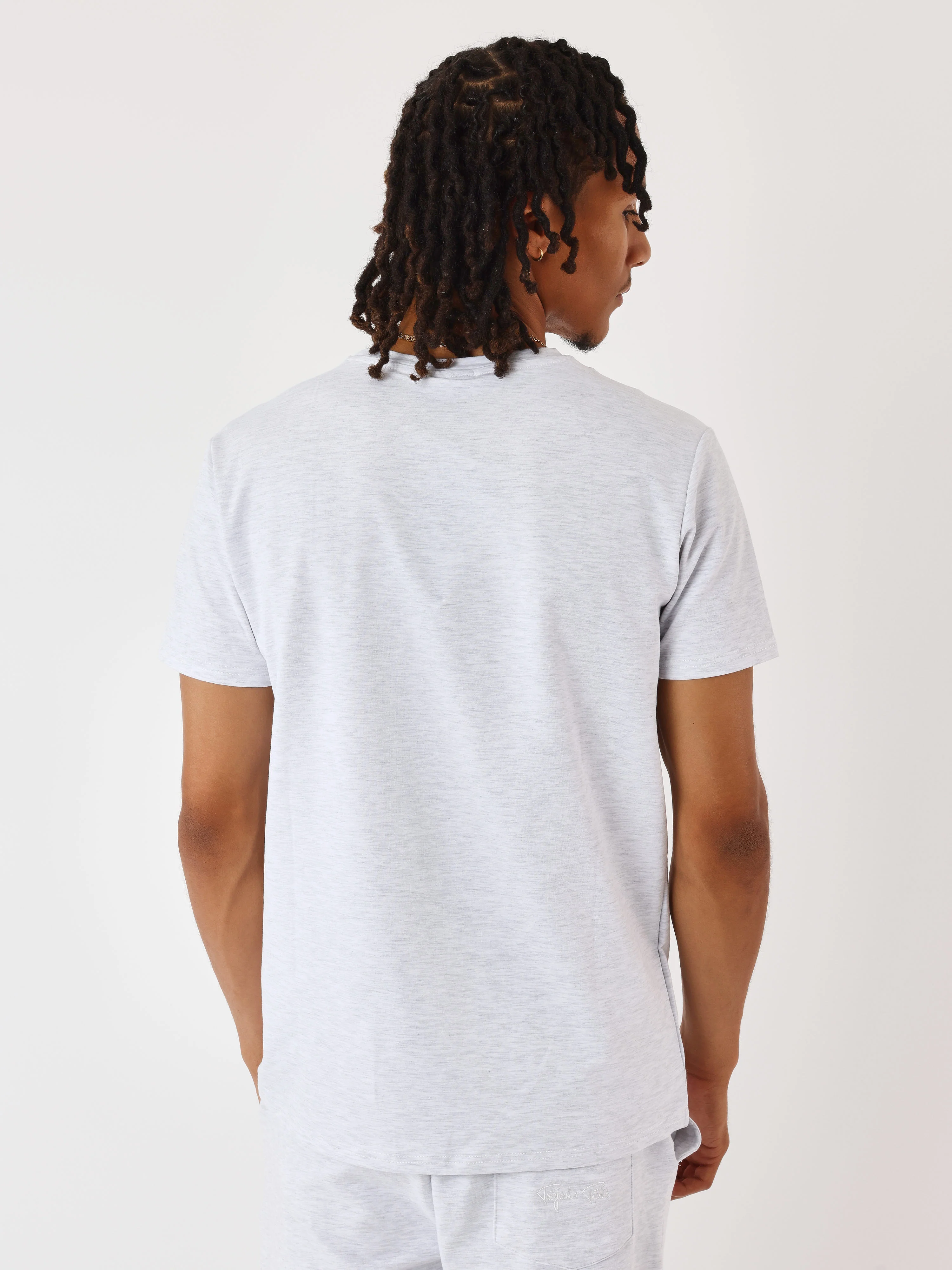 T-shirt basic broderie Signature - Image 2
