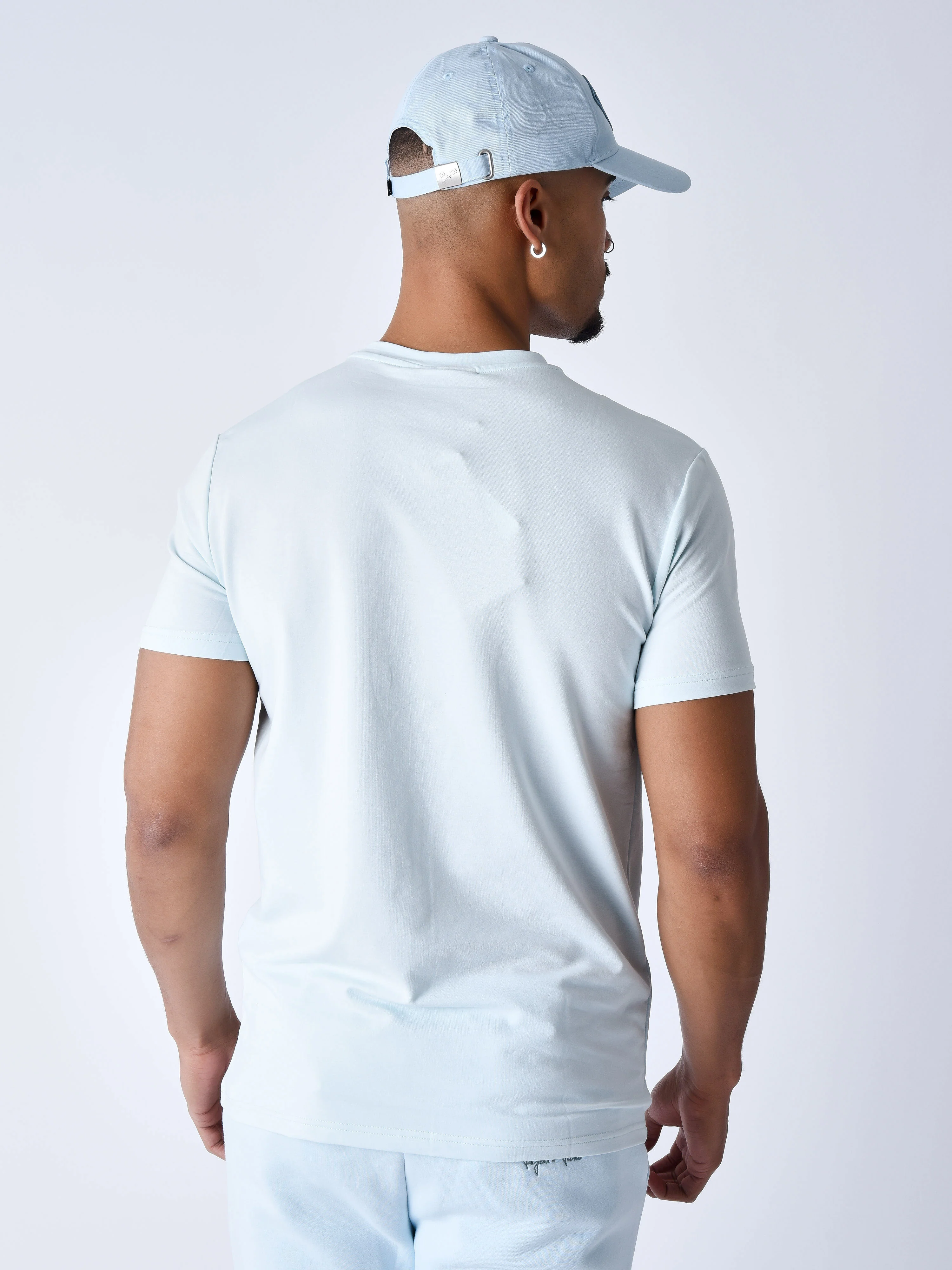 T-shirt basic broderie Signature - Image 2