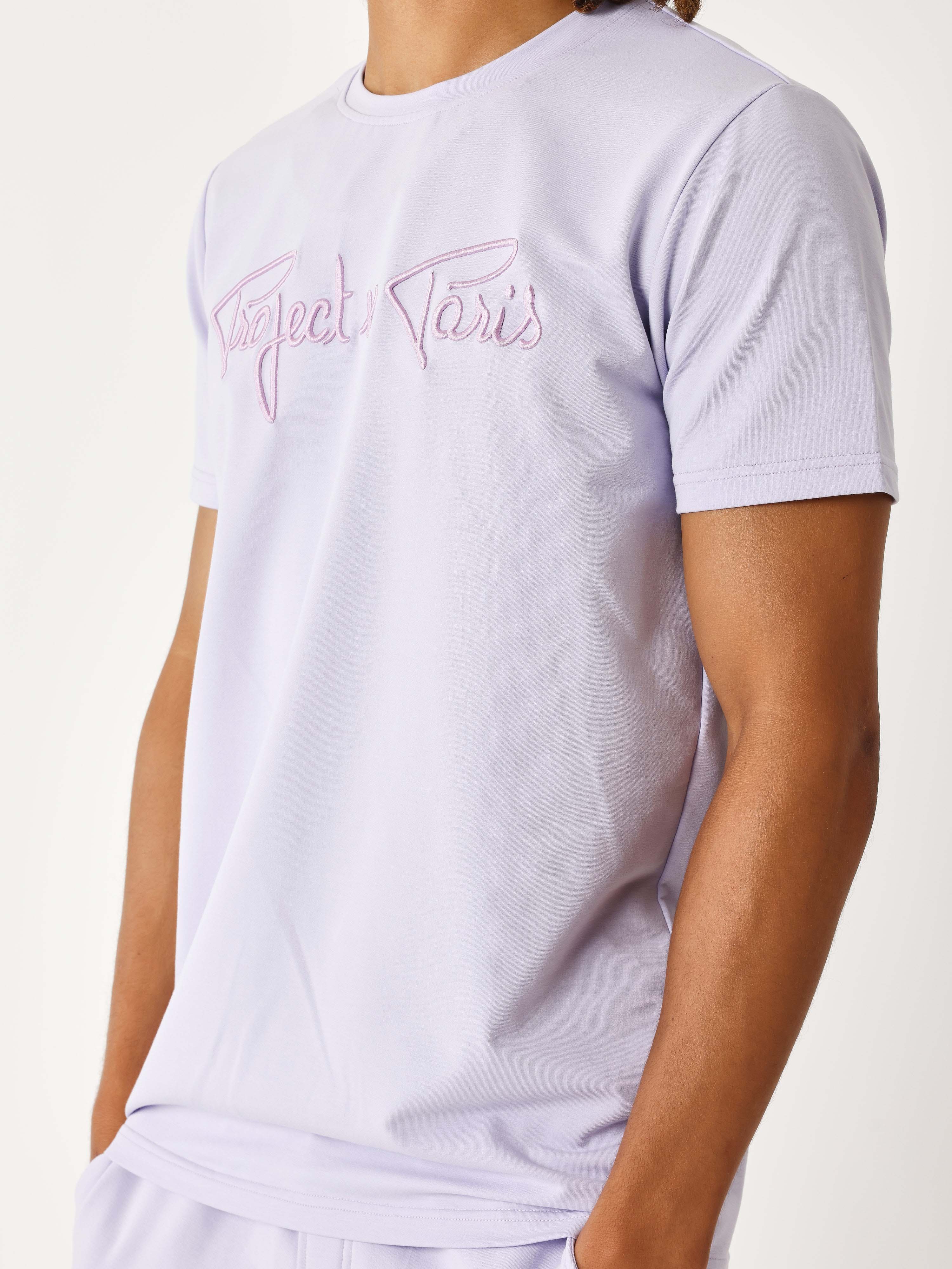 T-shirt basic broderie Signature - Image 5