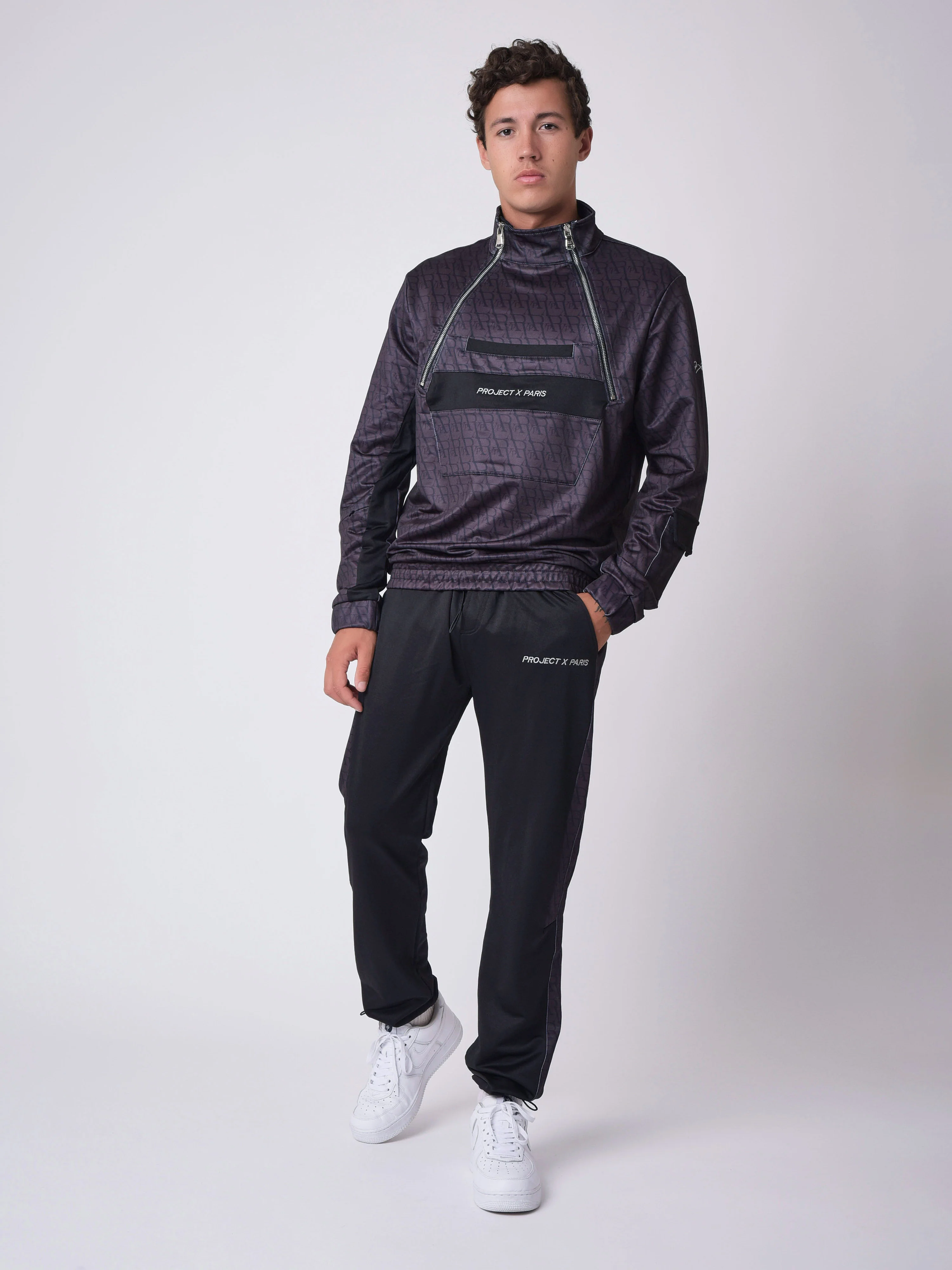 Sweat style coupe vent motif monogramme - Image 3