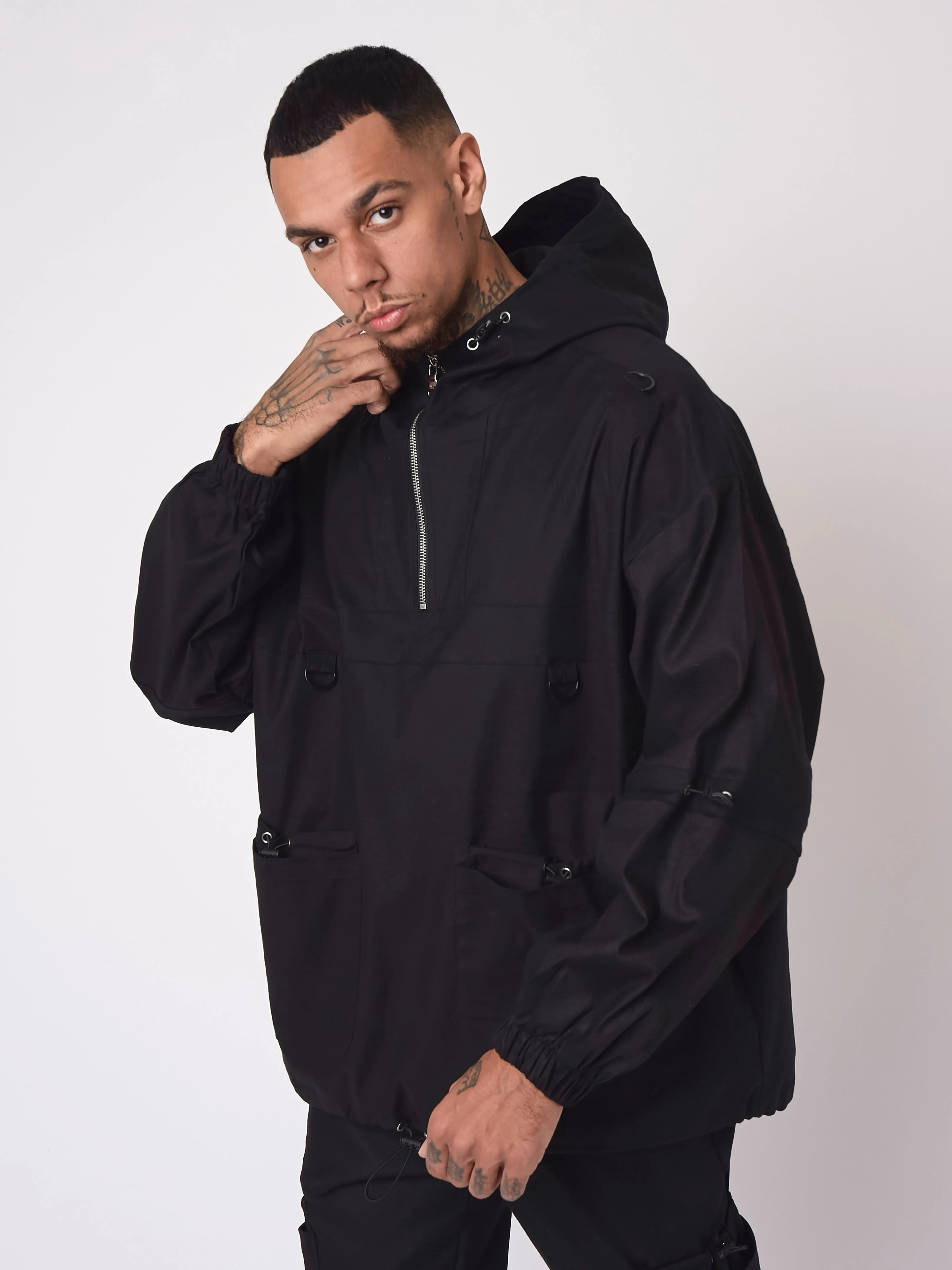 Sweat Ă Capuche enfilable ultra loose - Image 4