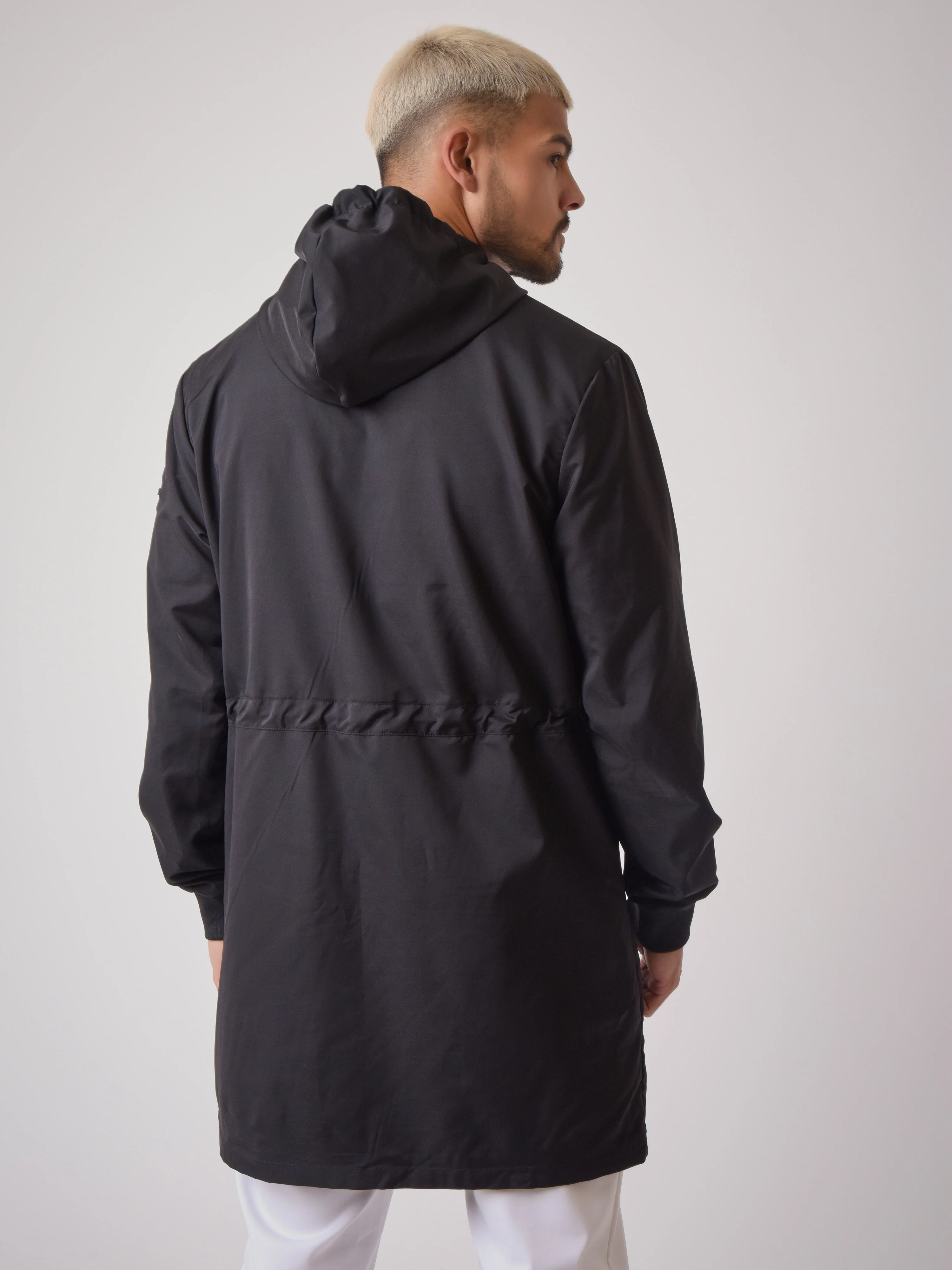 Coupe vent long black & white "Baba Collab" - Image 7