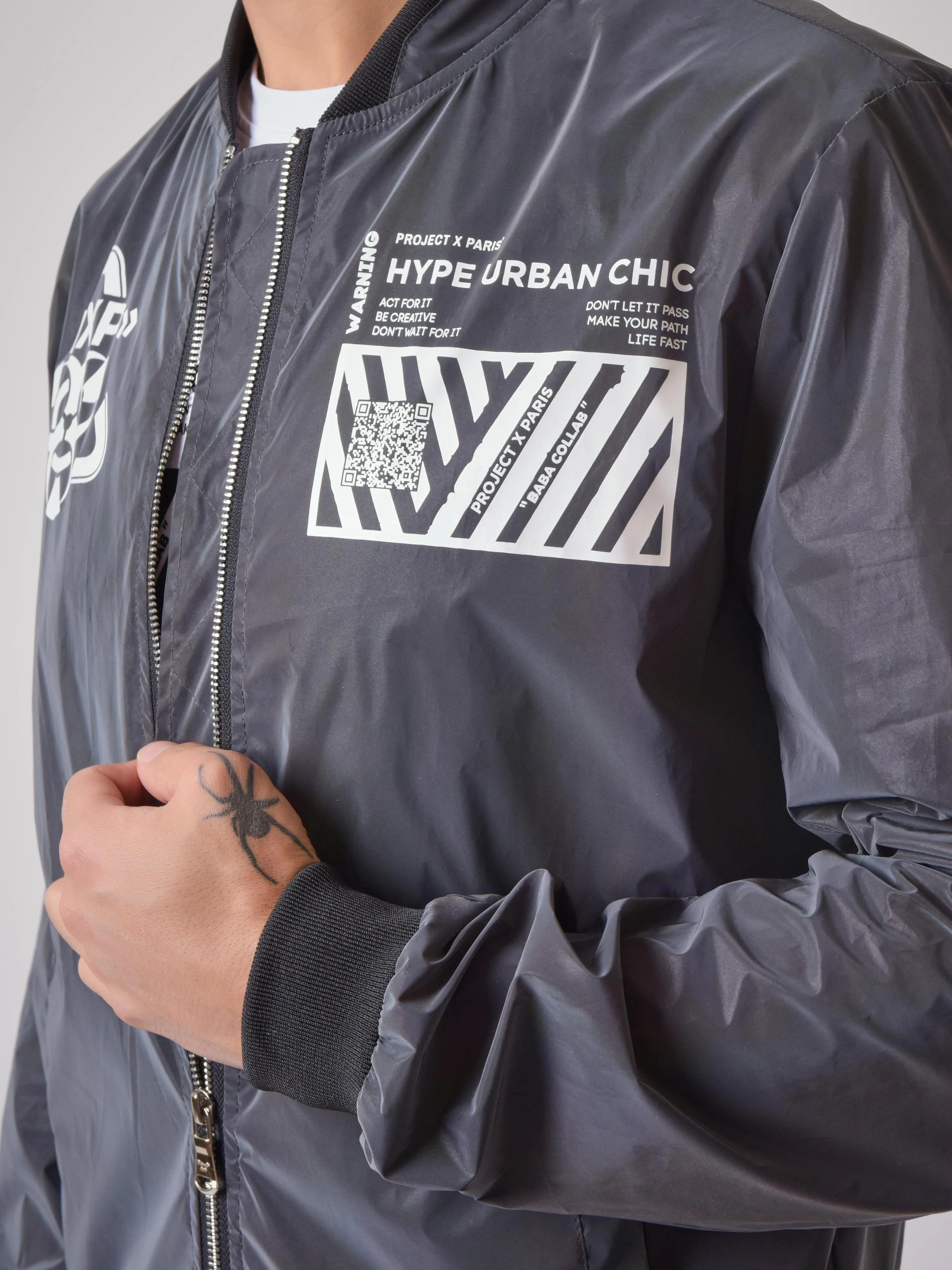 Veste col teddy graphisme " Baba Collab" - Image 8