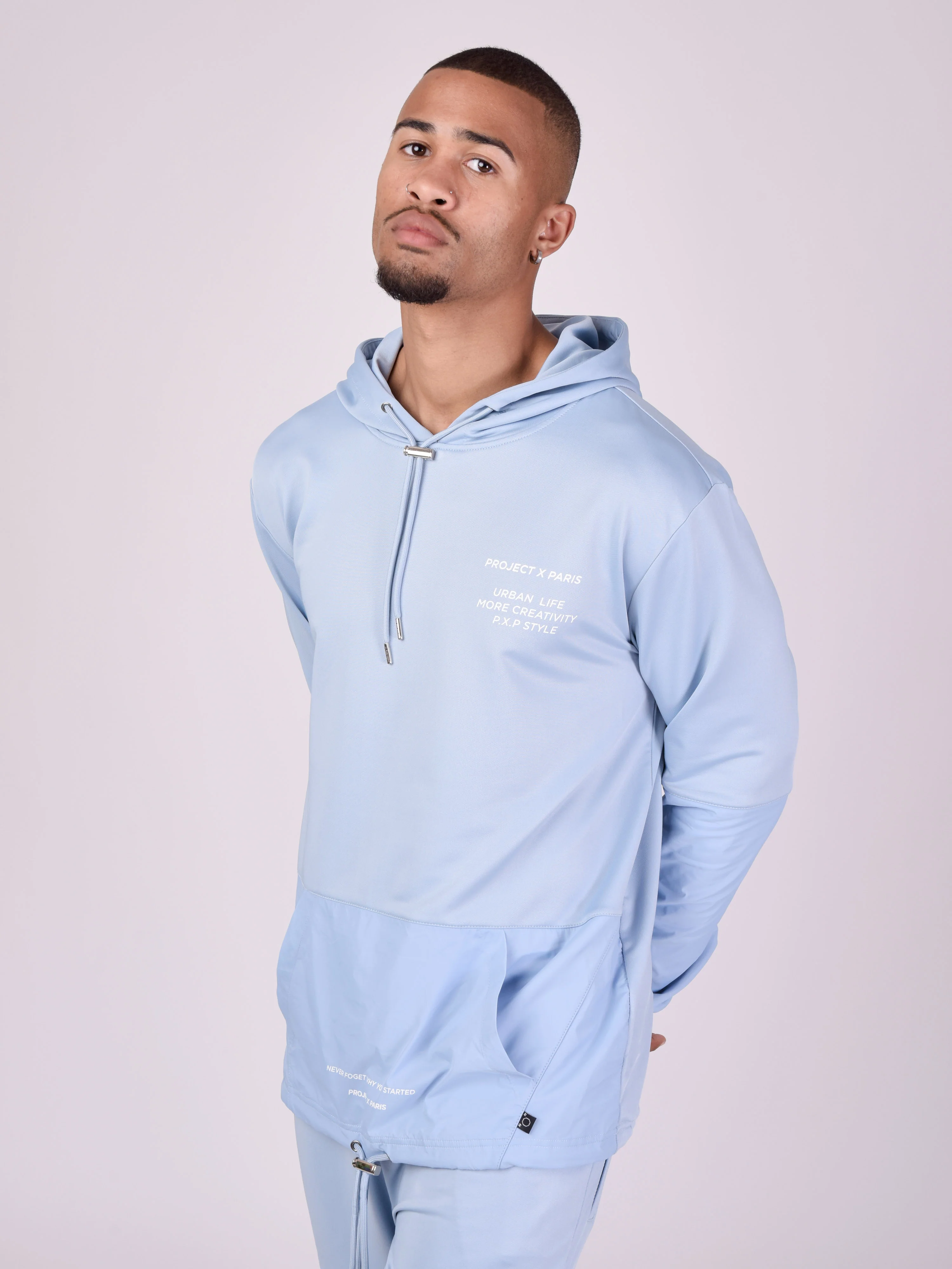 Sweat à Capuche bi-matière - Image 3