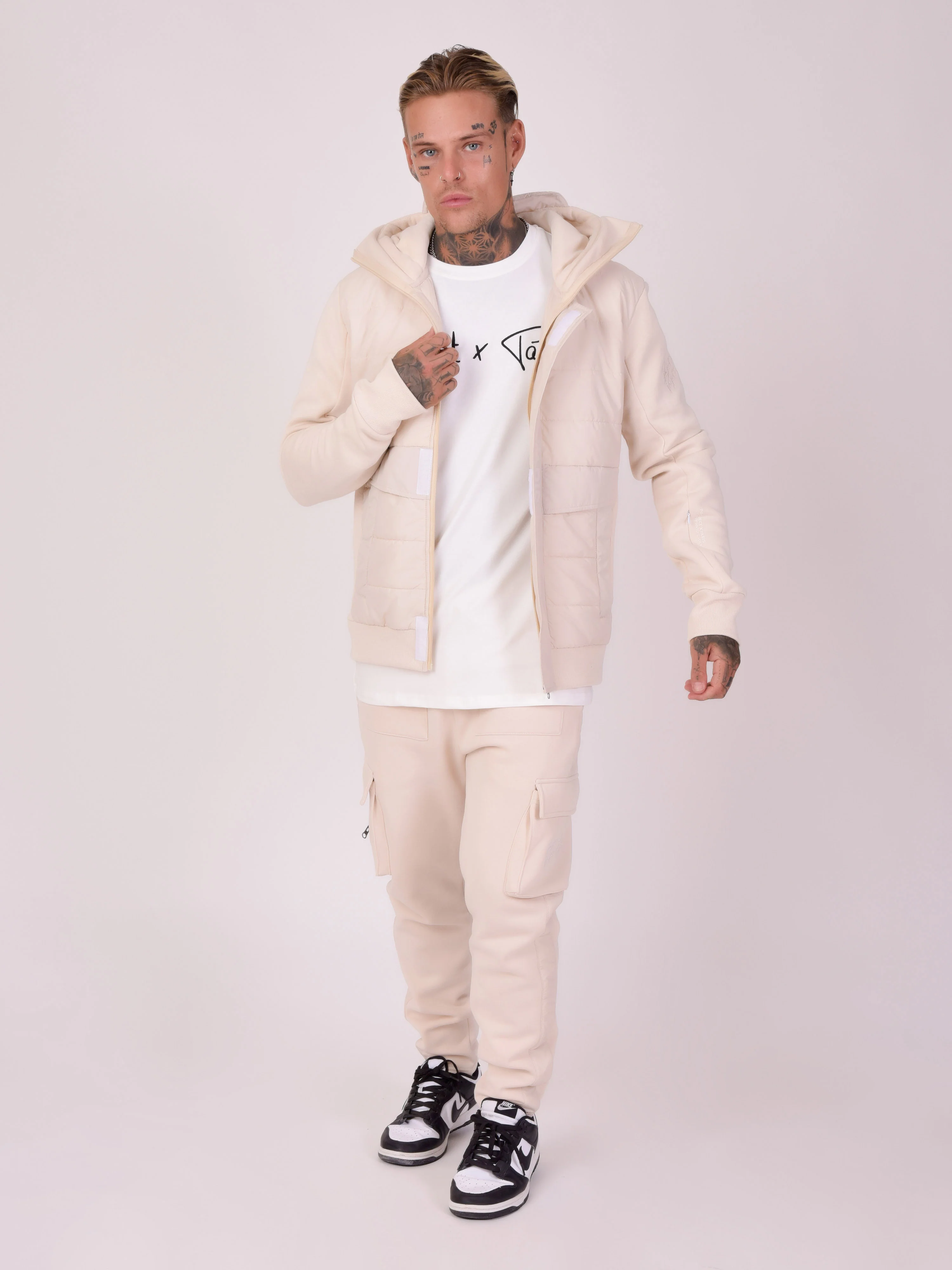 Veste à capuche bi-matière - Image 3