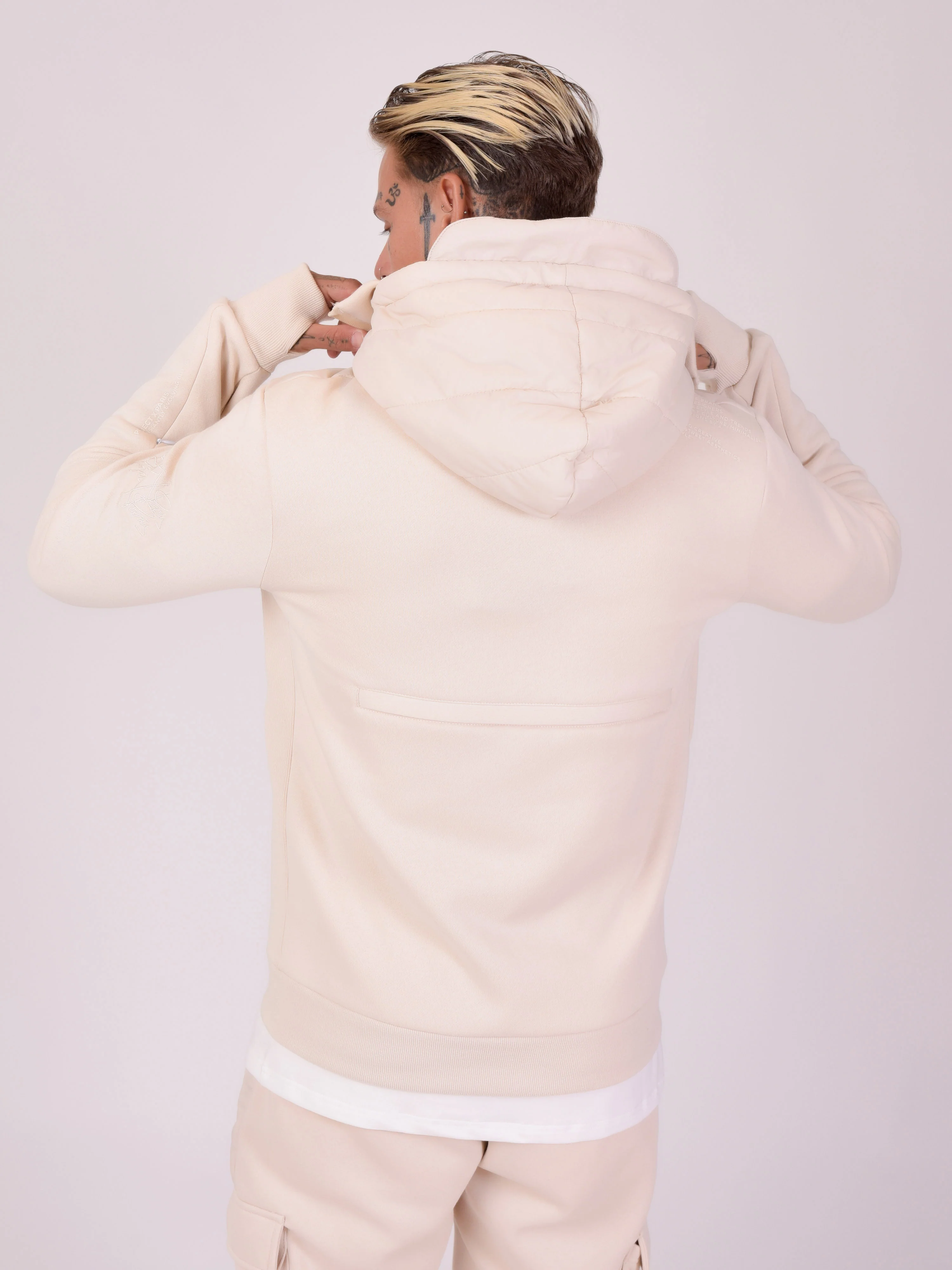 Veste à capuche bi-matière - Image 5