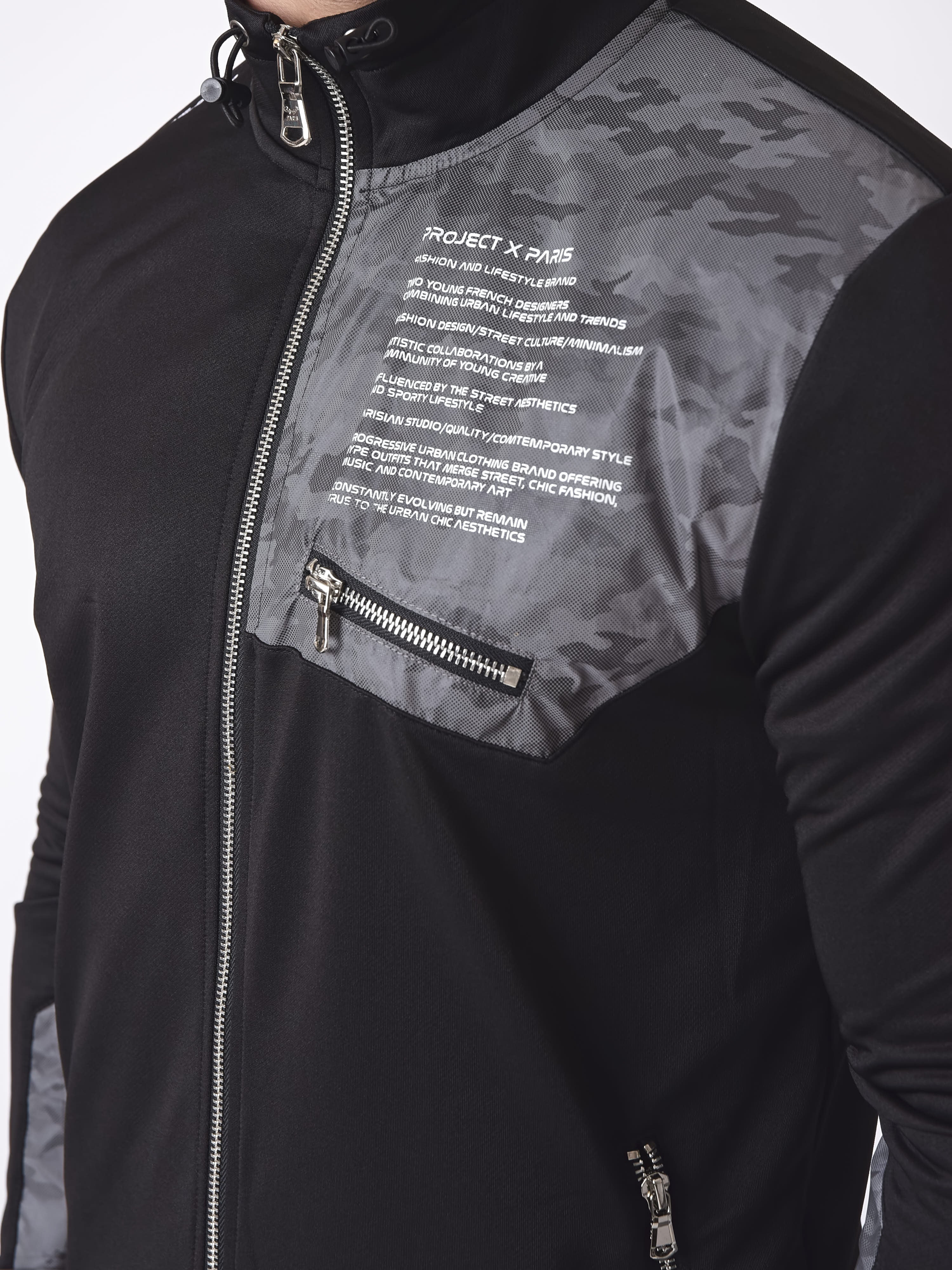 Veste empiècement militaire reflect - Image 7