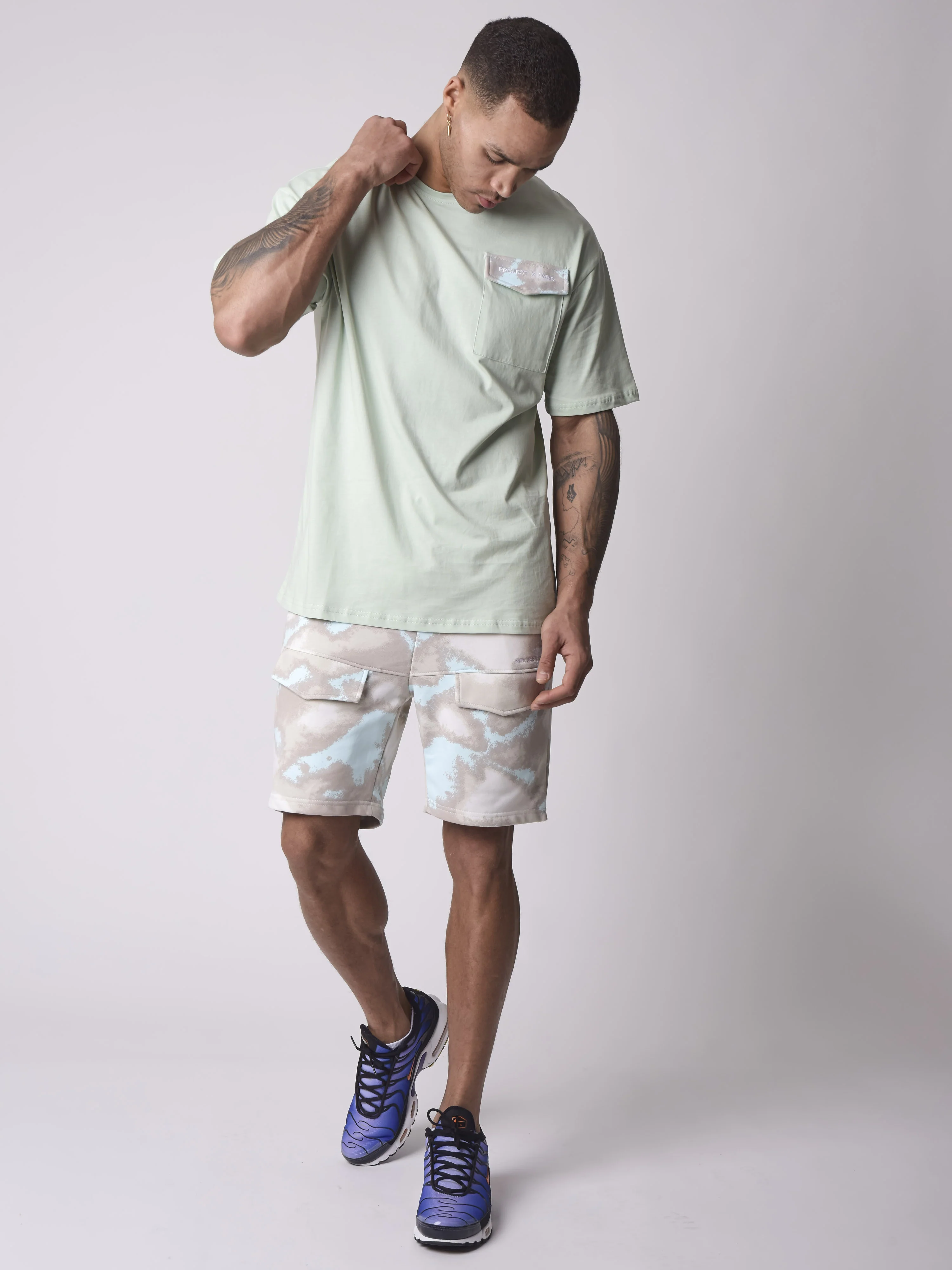 Short motif camouflage abstrait - Image 2