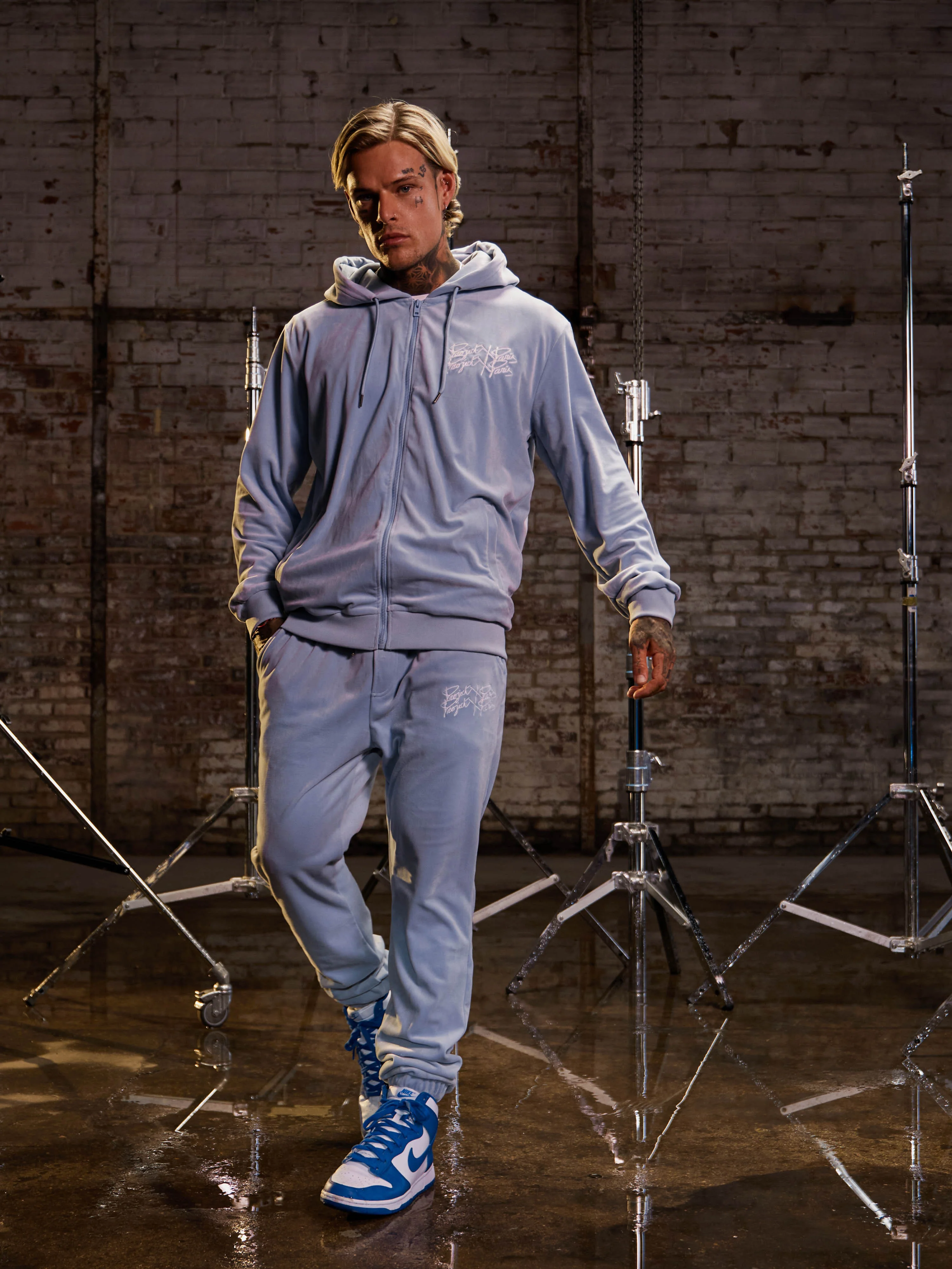 Bas de jogging velvet logo - Image 2