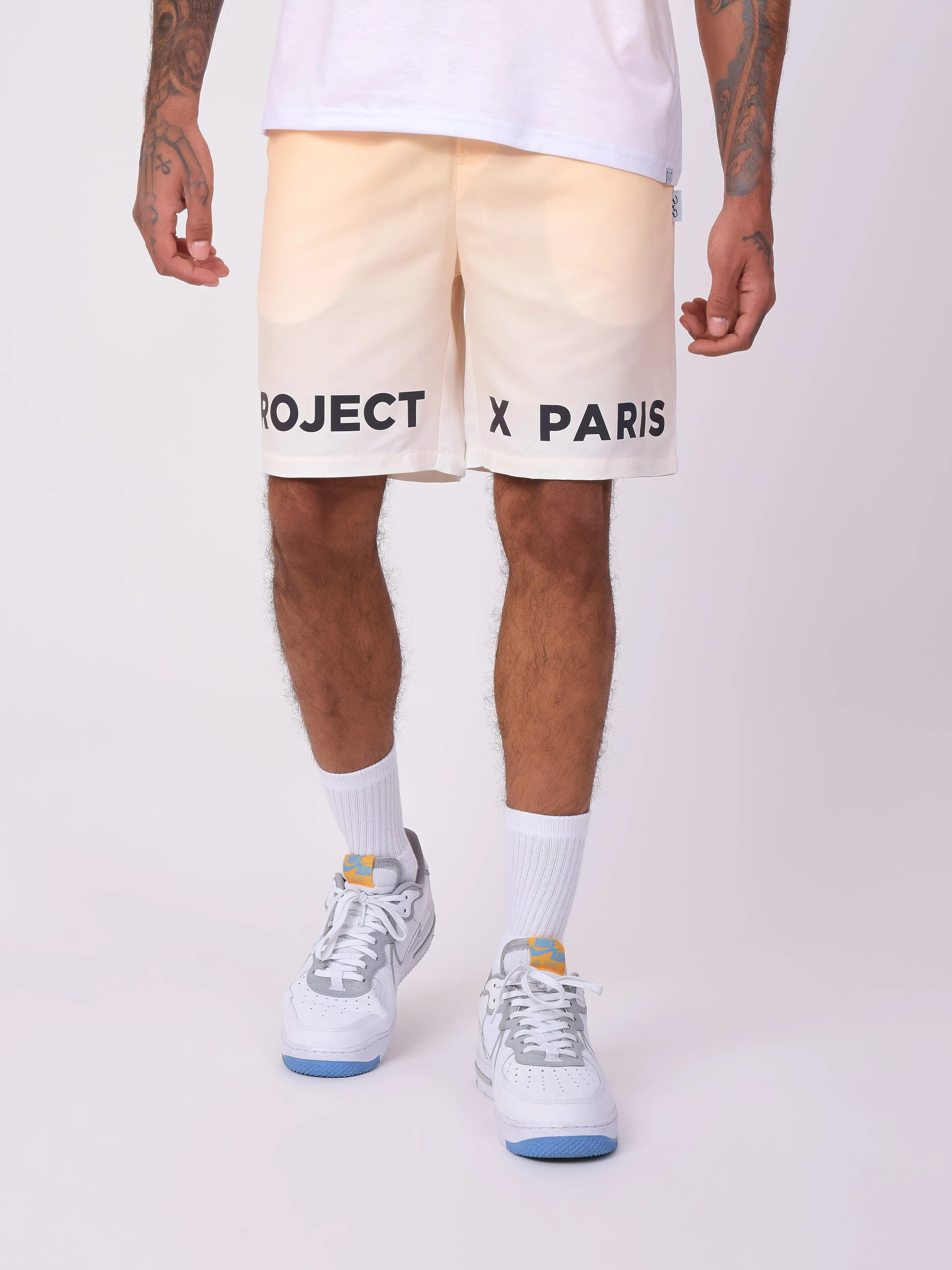 Short délavé avec réfléchissant - Image 3