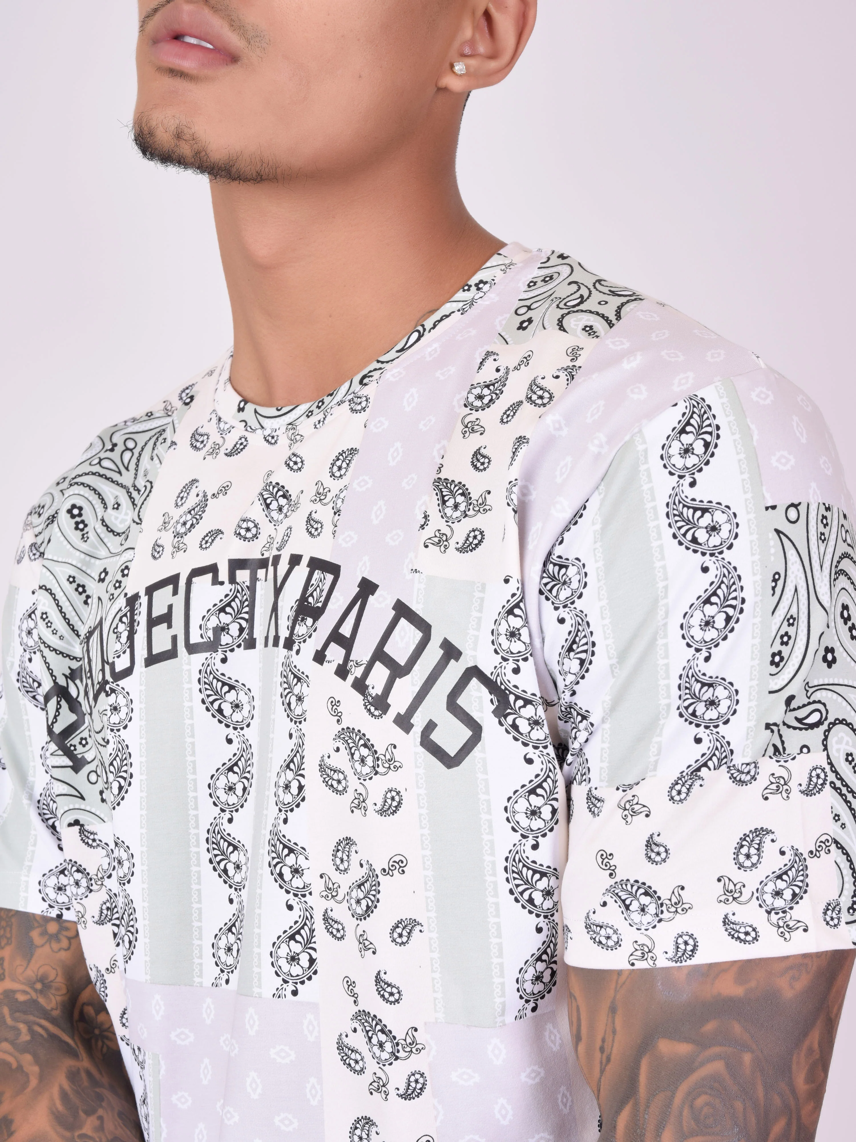 T-shirt avec motif "bandana" - Image 6