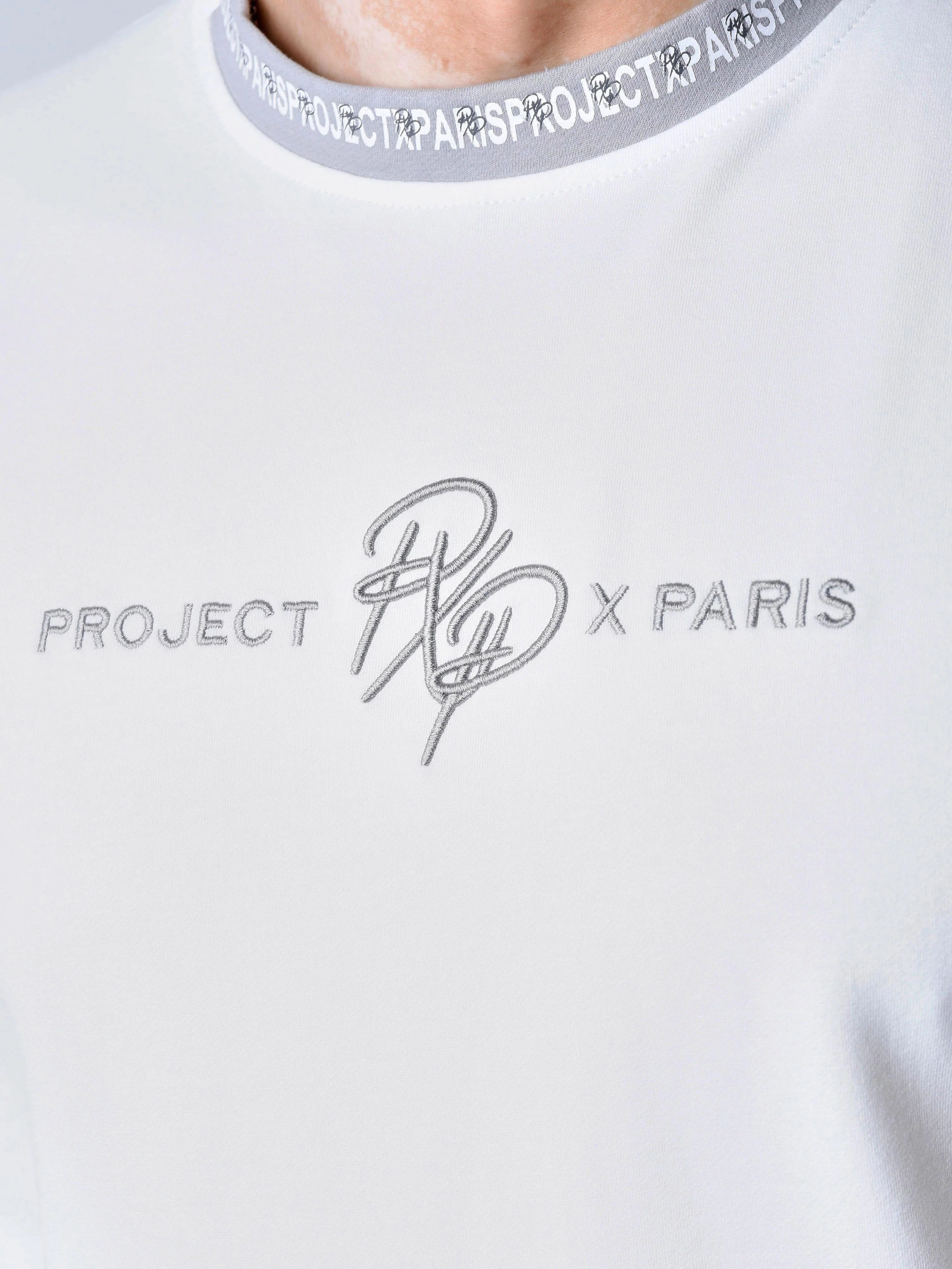T-shirt uni avec bande logo - Image 6