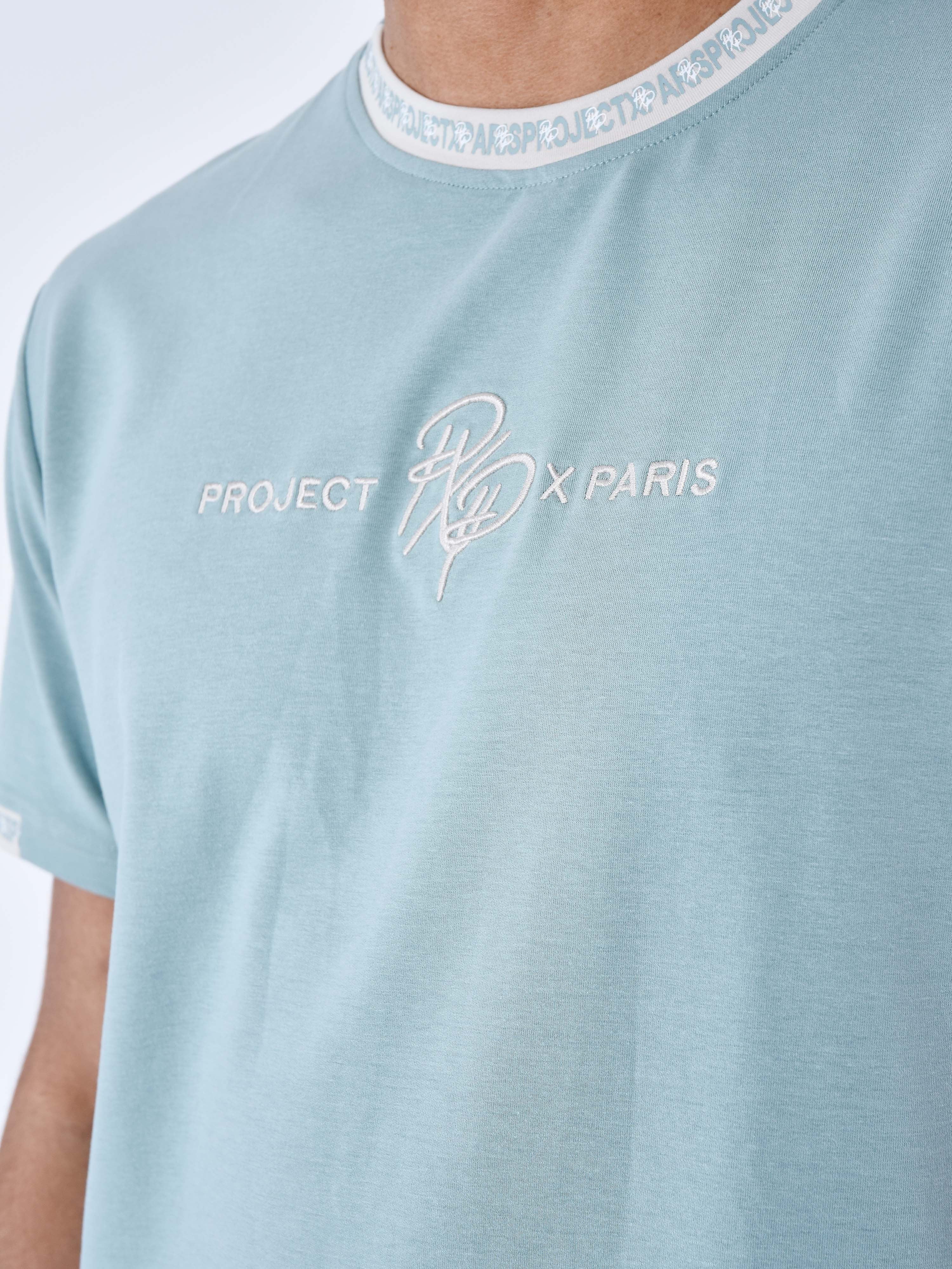 T-shirt uni avec bande logo - Image 5