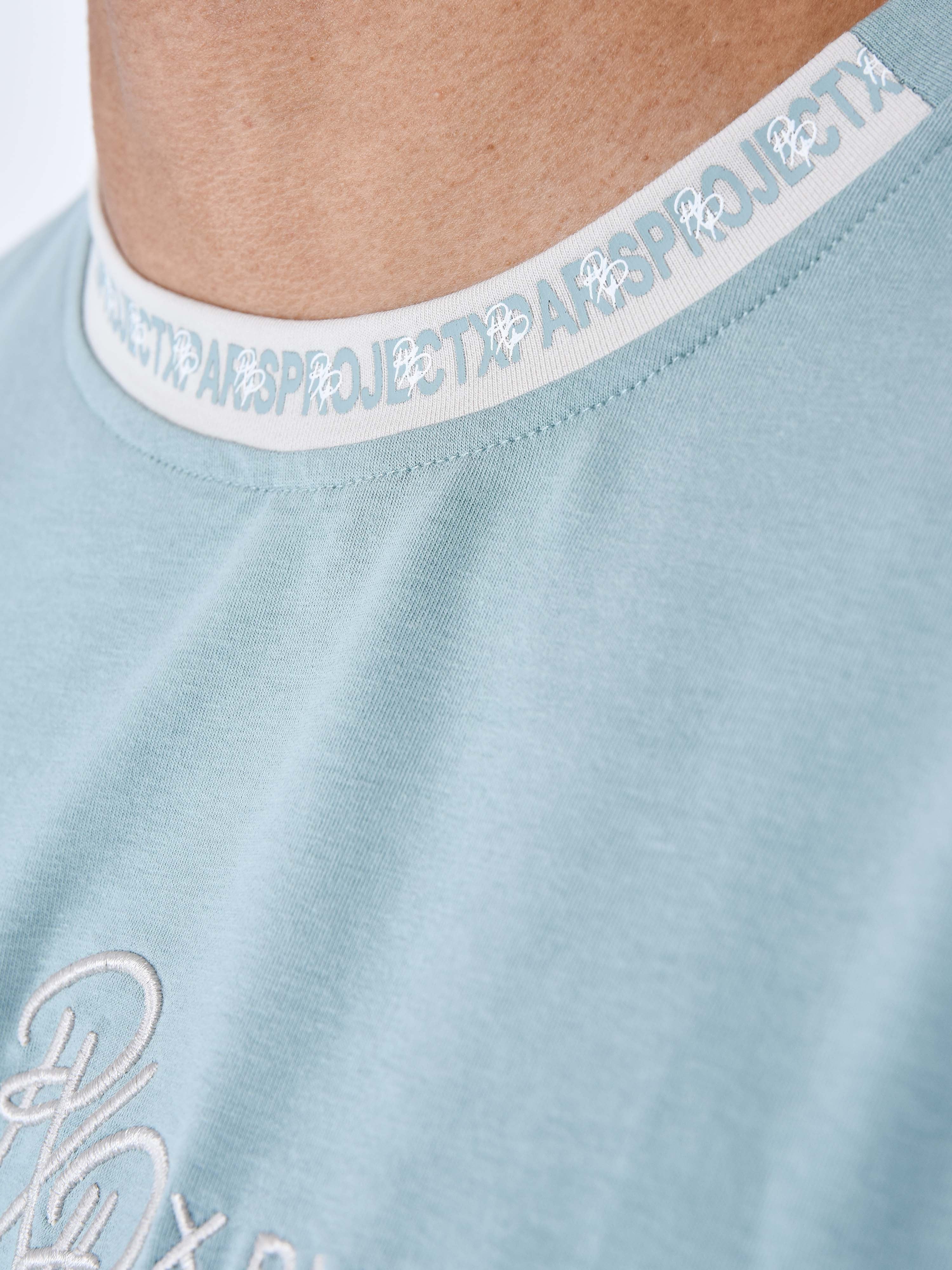 T-shirt uni avec bande logo - Image 6