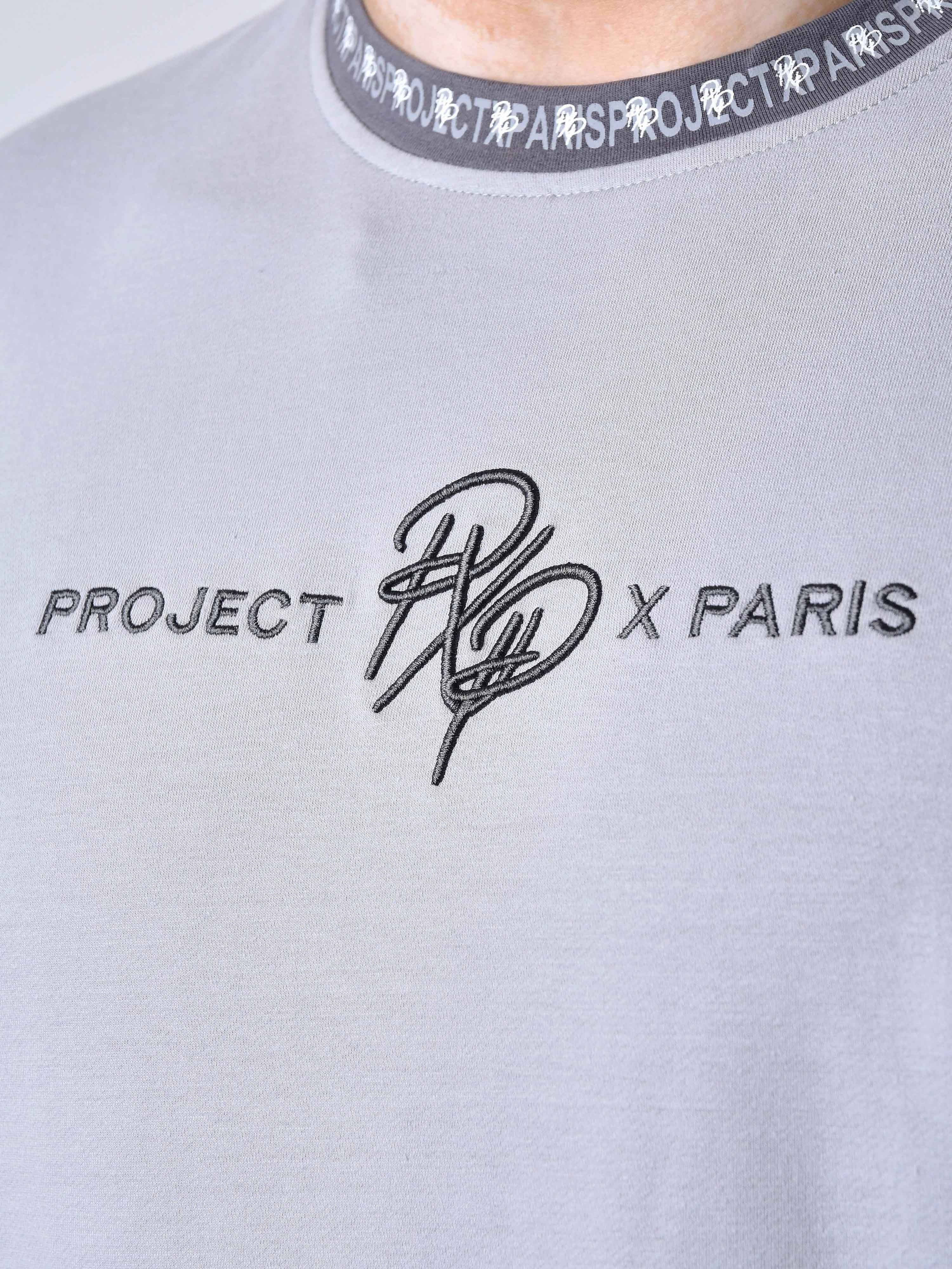 T-shirt uni avec bande logo - Image 6
