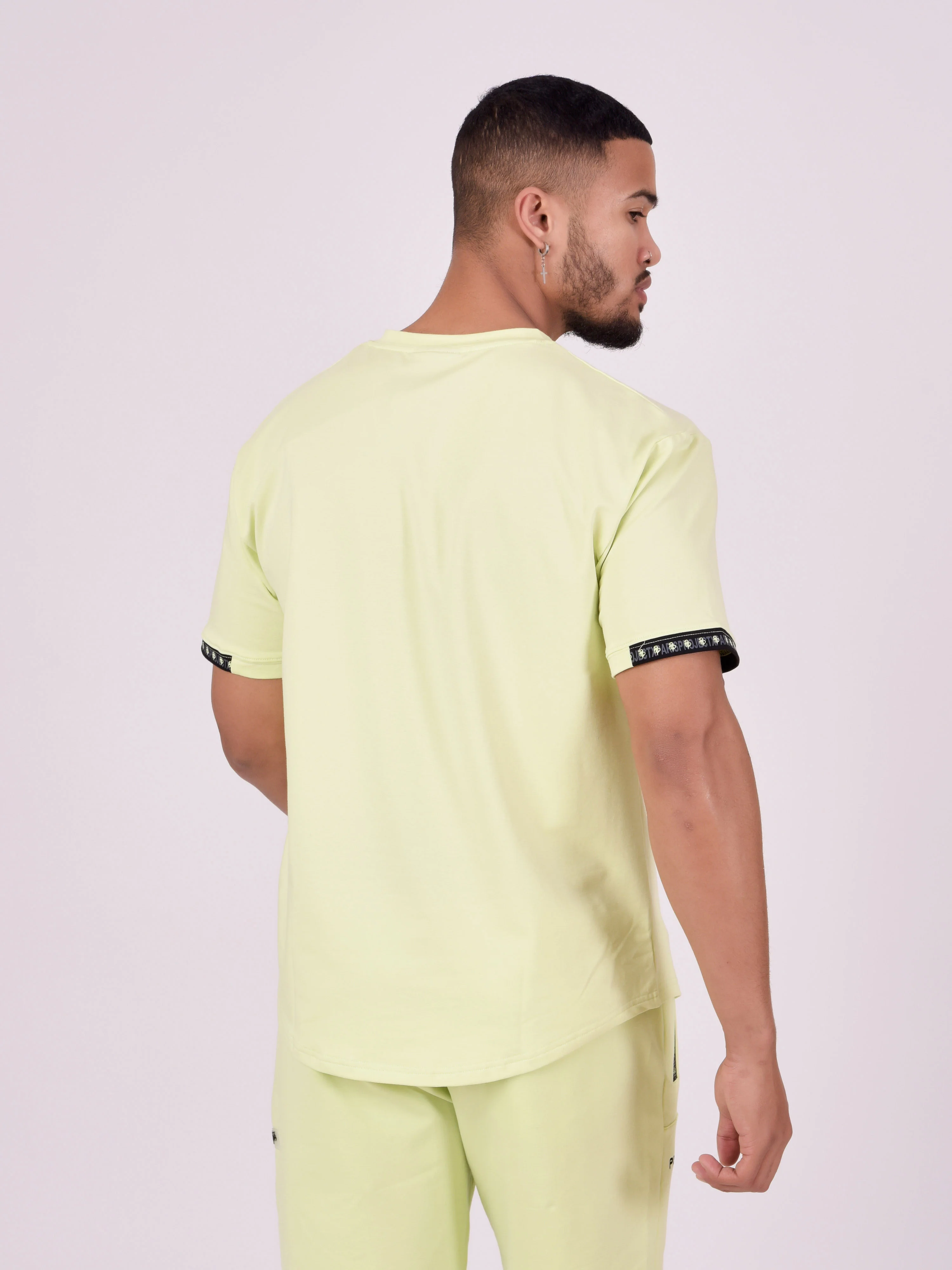 T-shirt uni avec bande logo - Image 5