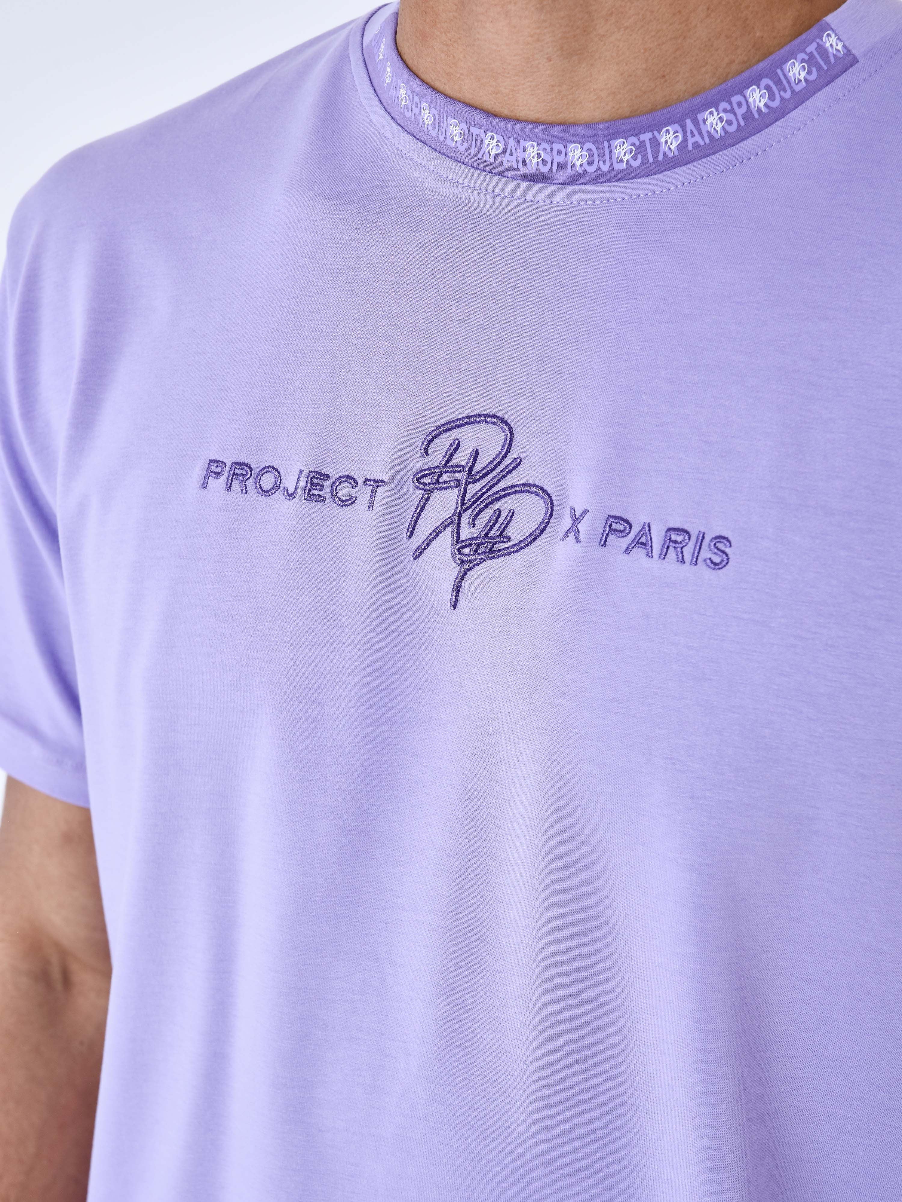 T-shirt uni avec bande logo - Image 6