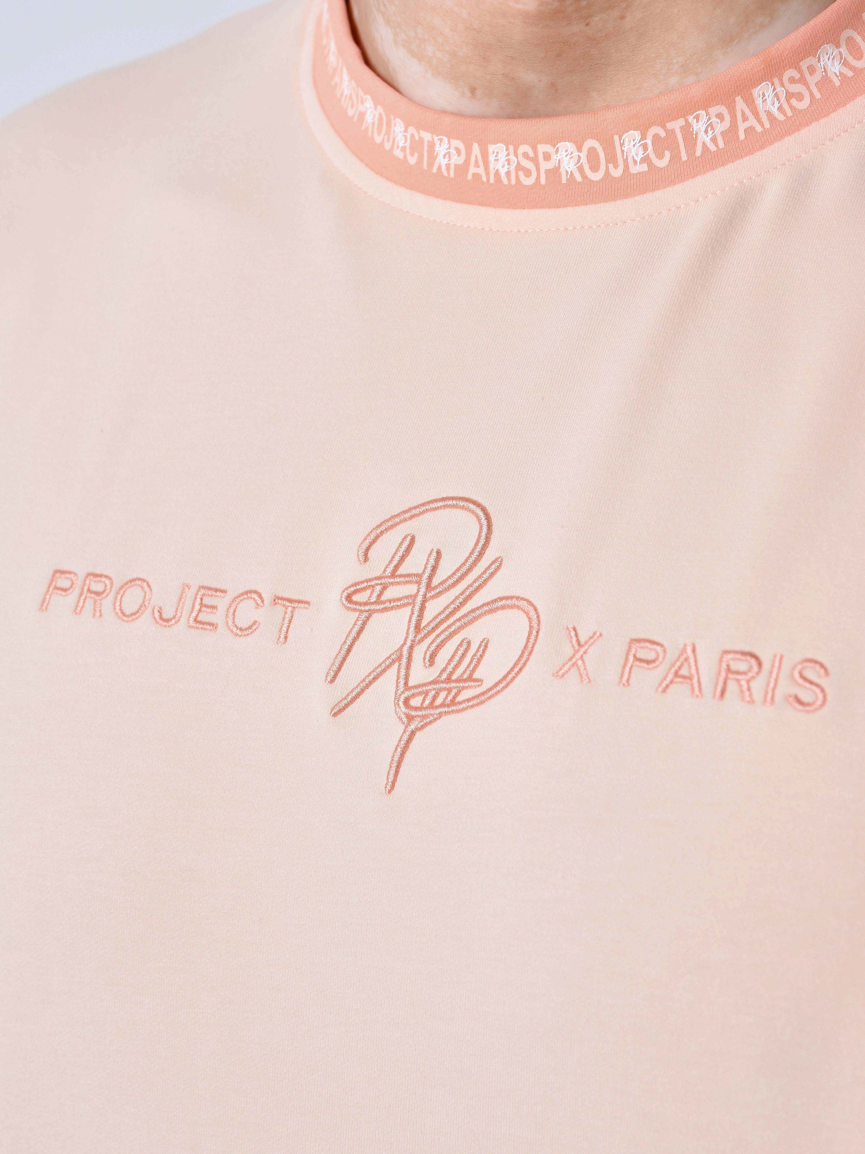 T-shirt uni avec bande logo - Image 6