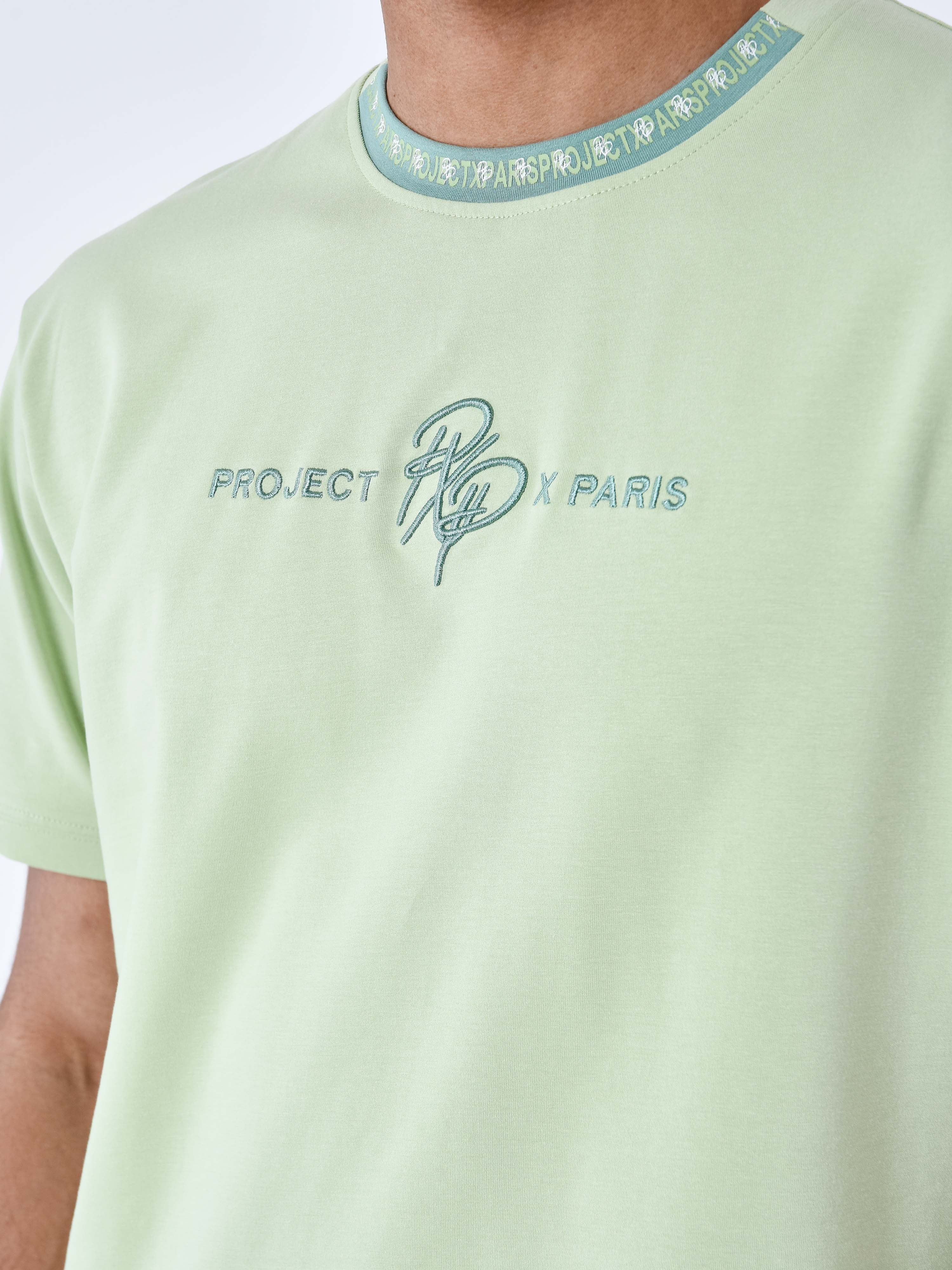 T-shirt uni avec bande logo - Image 6
