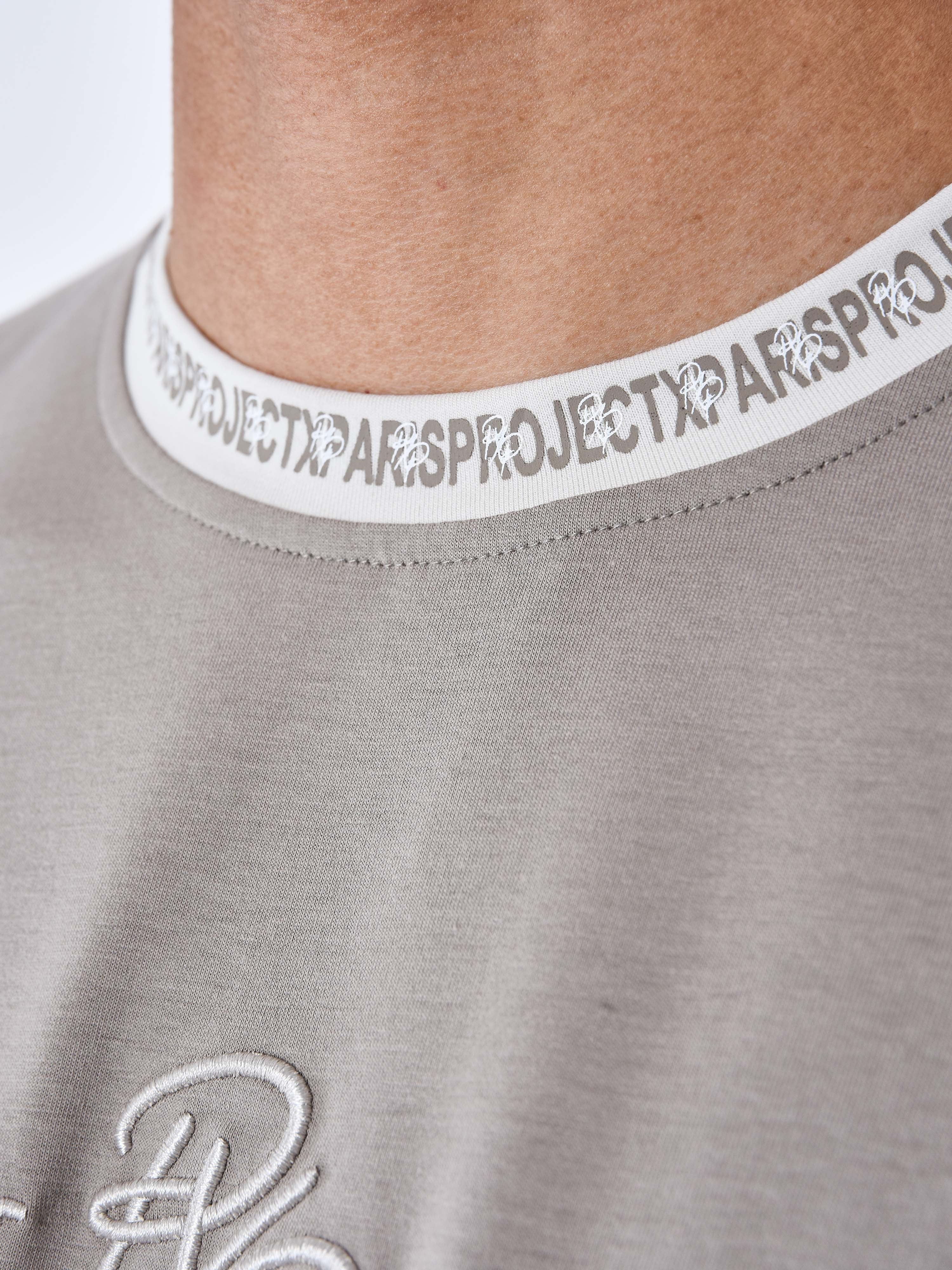 T-shirt uni avec bande logo - Image 7