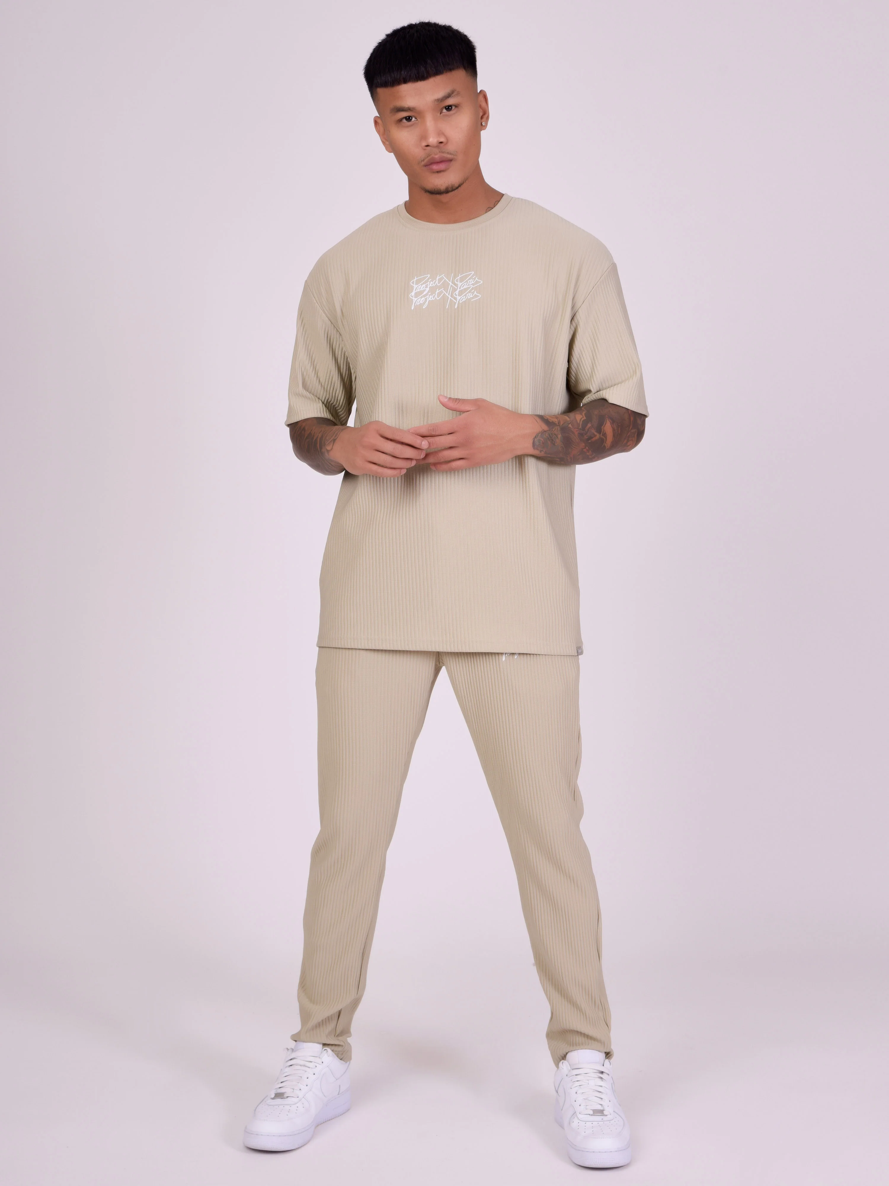 T-shirt oversize en matière texturé - Image 9