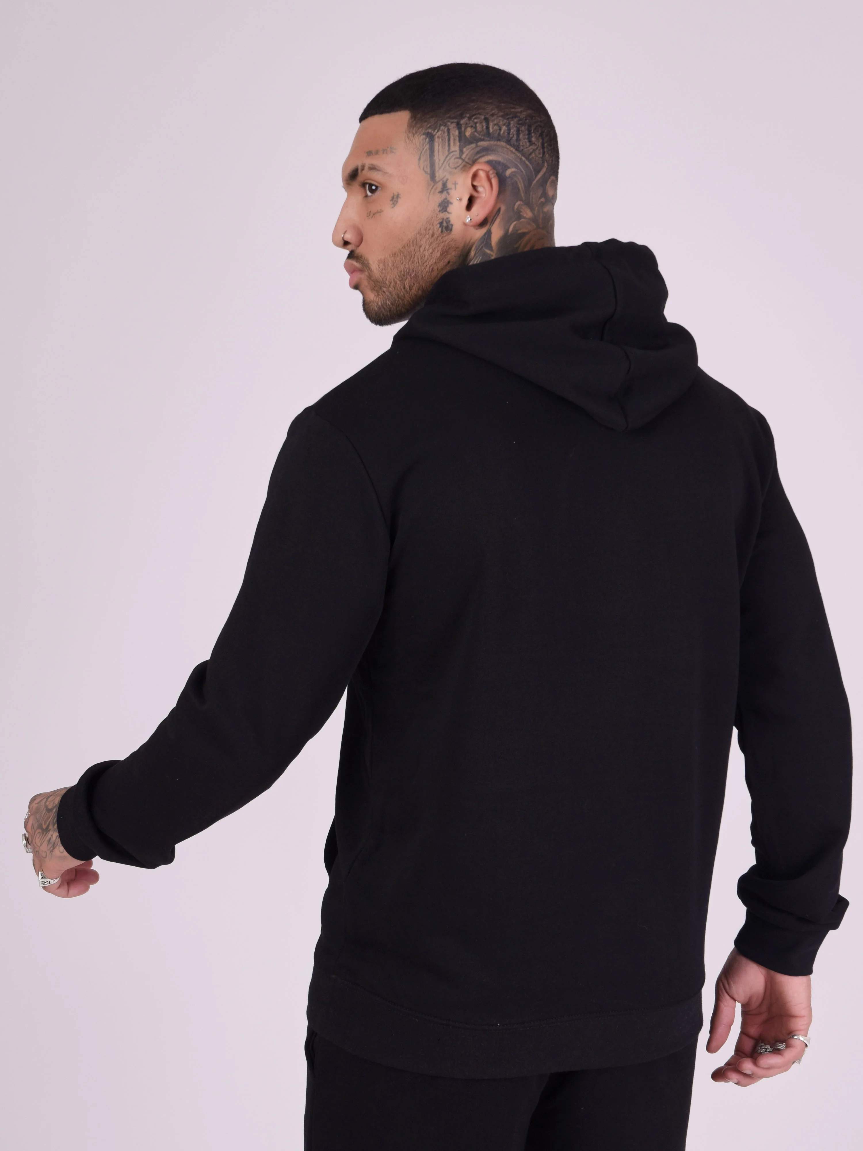 Sweat Ă Capuche dessin panier de basket de pixels en broderie - Image 5