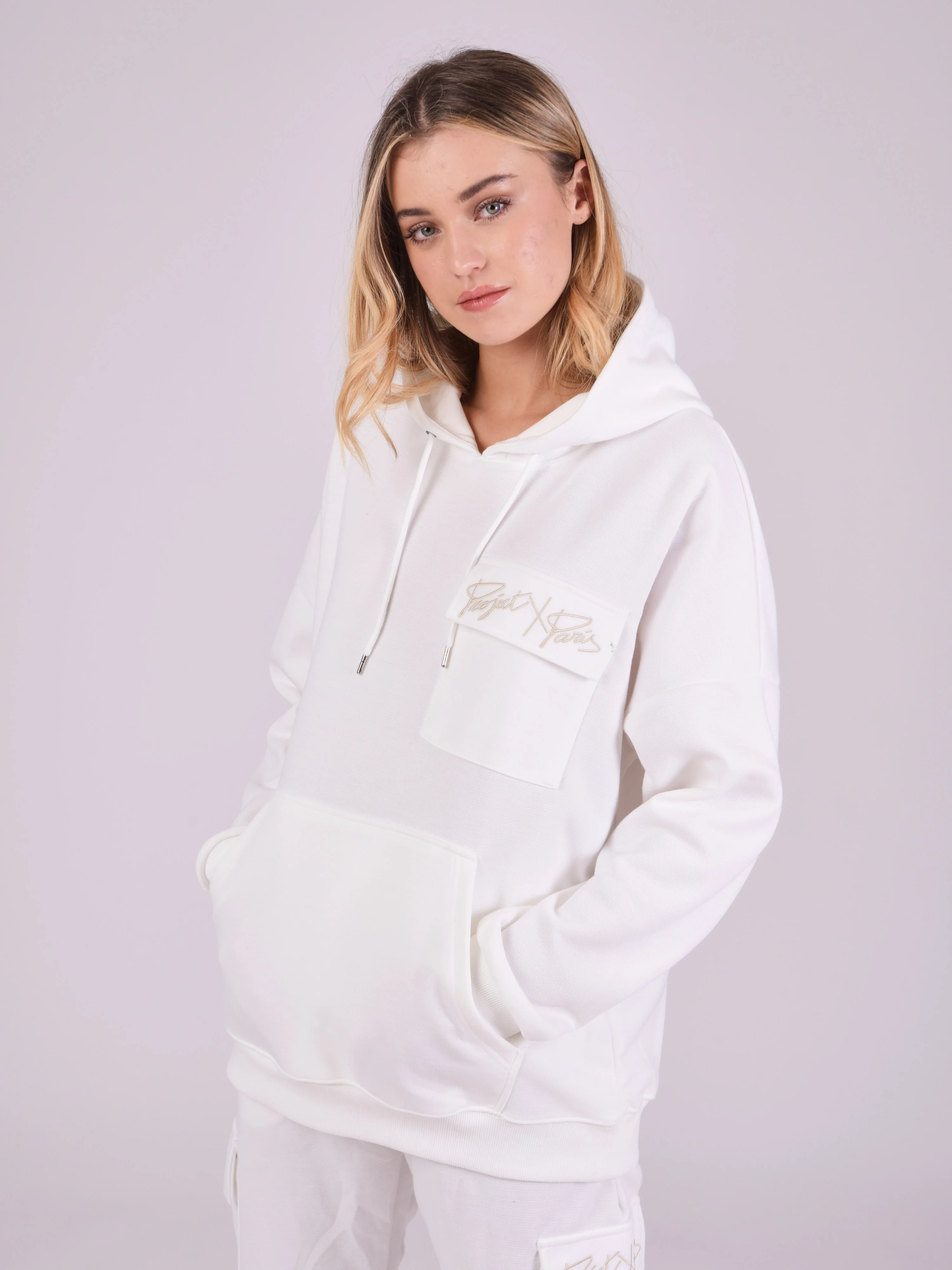 Sweat Ă Capuche ample avec poche - Image 4