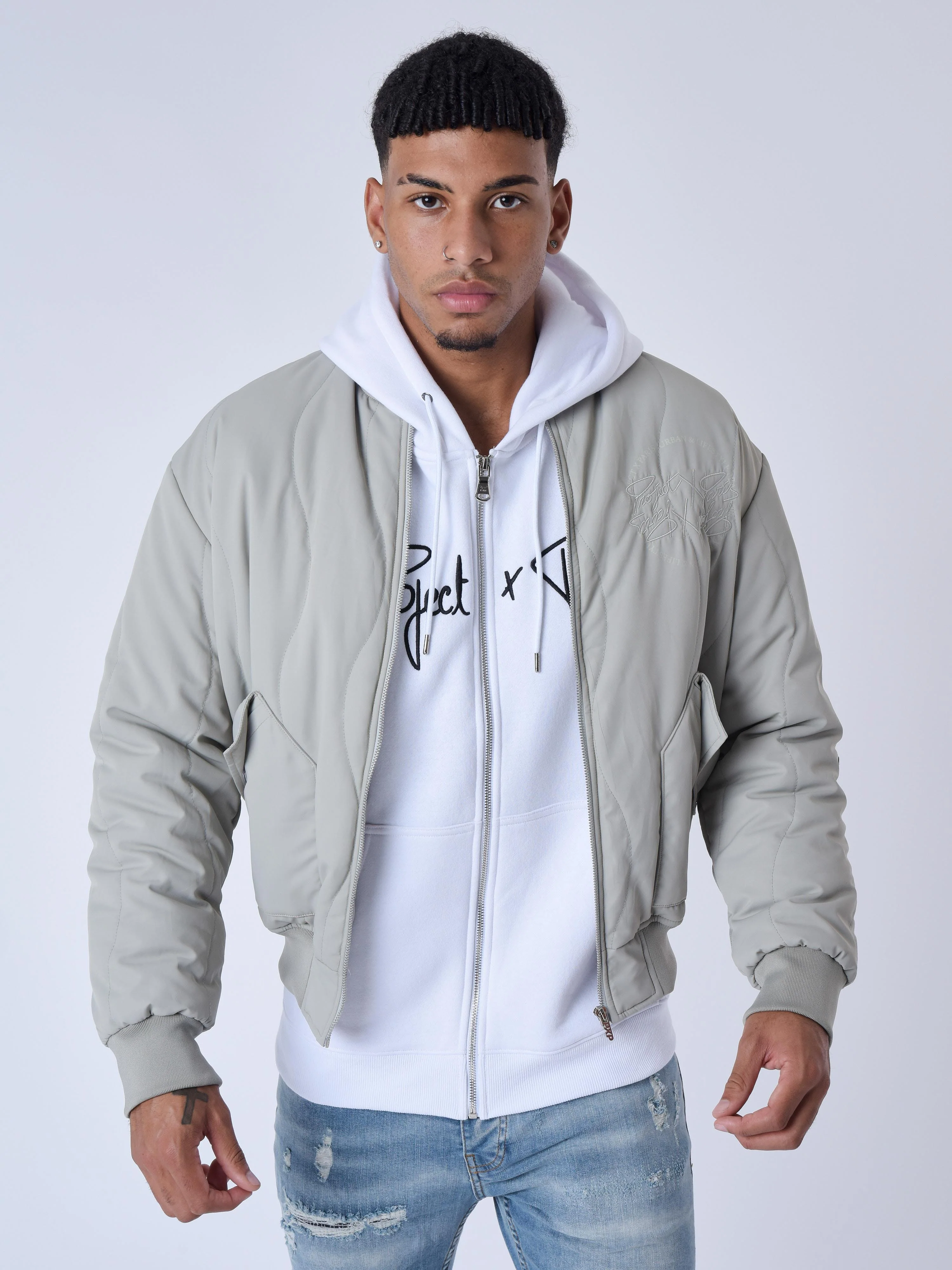 Veste matelassage vague - Image 5