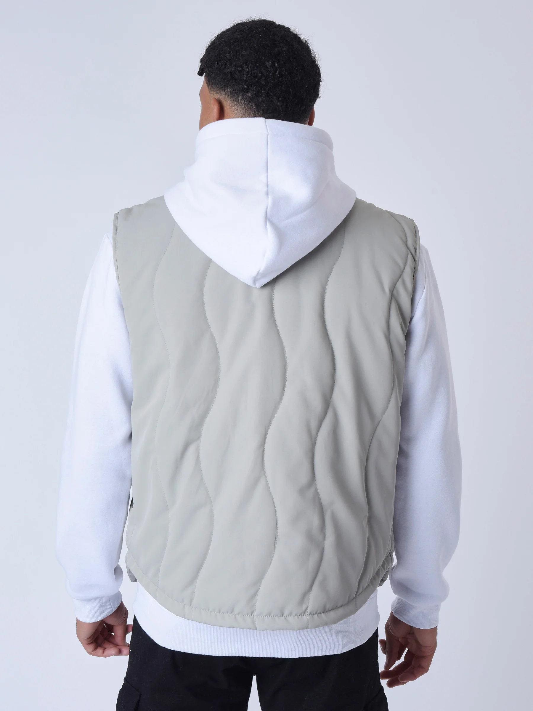 Gilet sans manche matelassage vague - Image 5