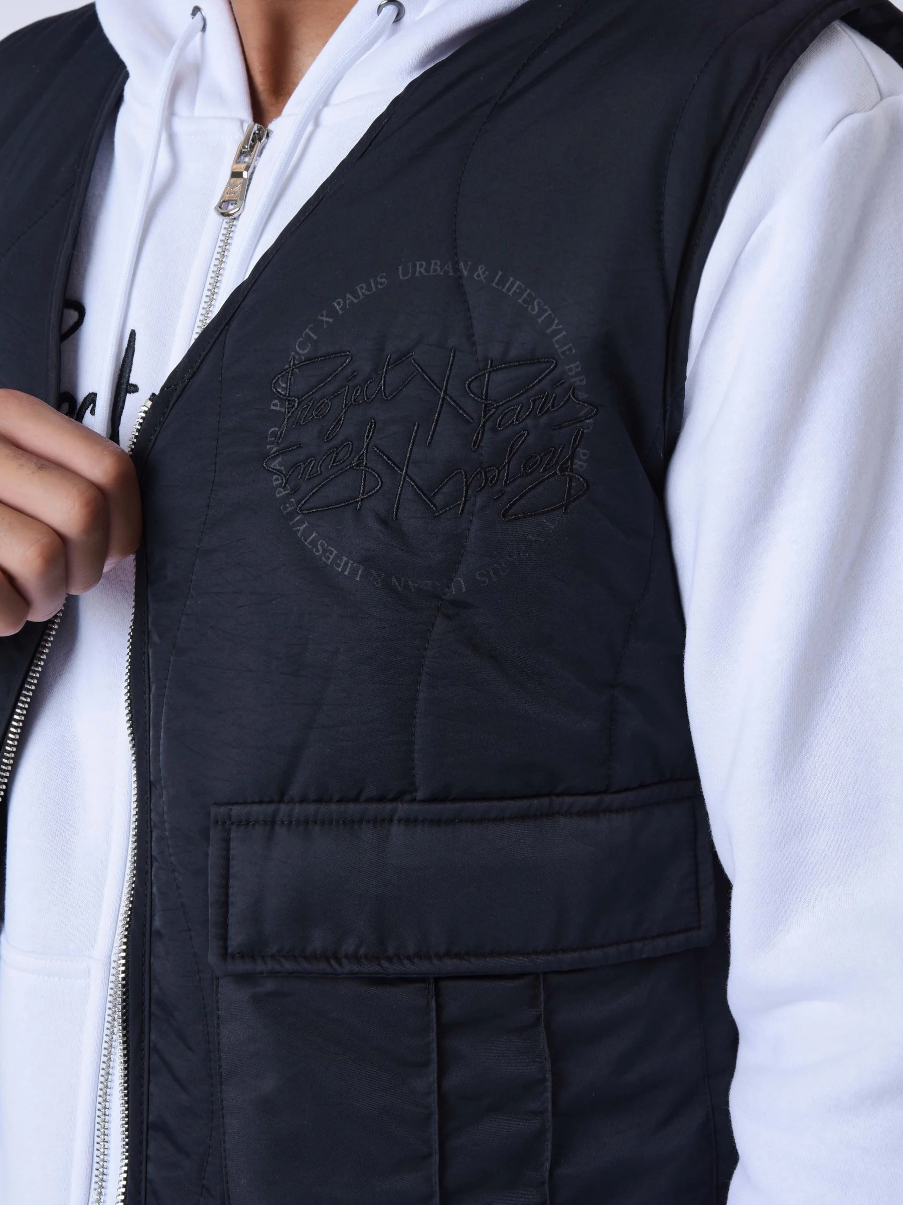 Gilet sans manche matelassage vague - Image 6