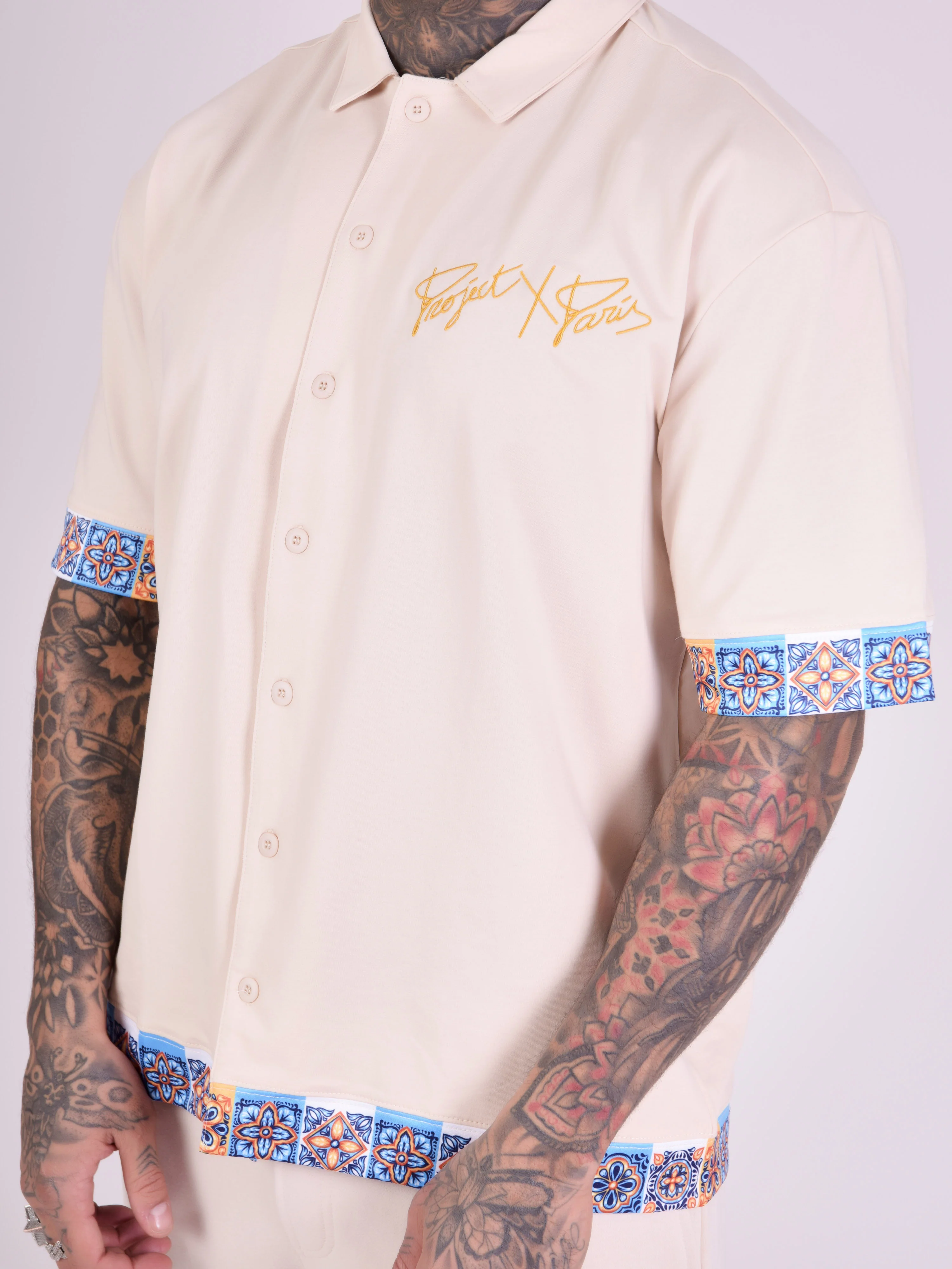 Chemise avec motifs "azulejos" - Image 6