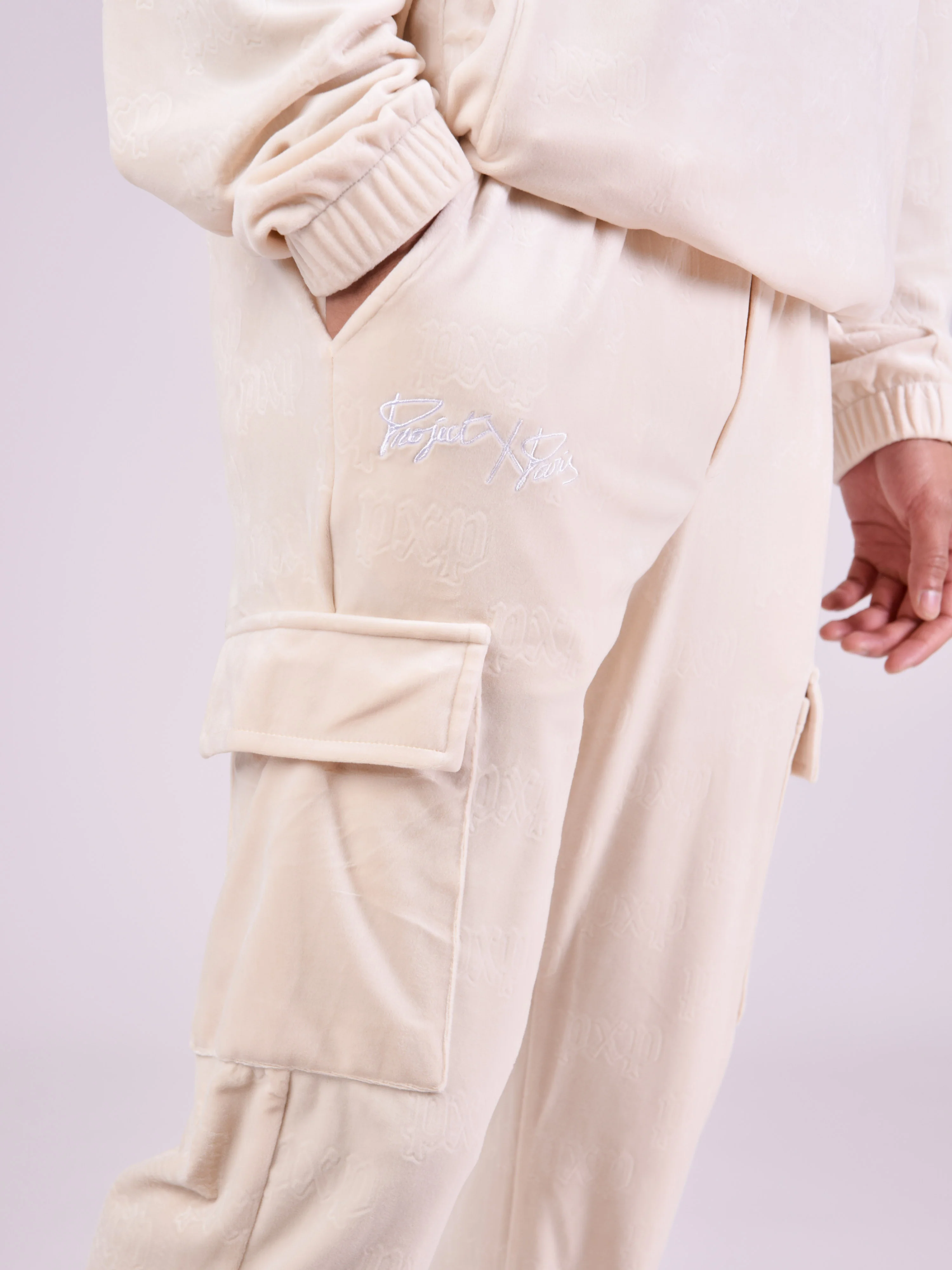 Jog pant en velour gaufré - Image 2