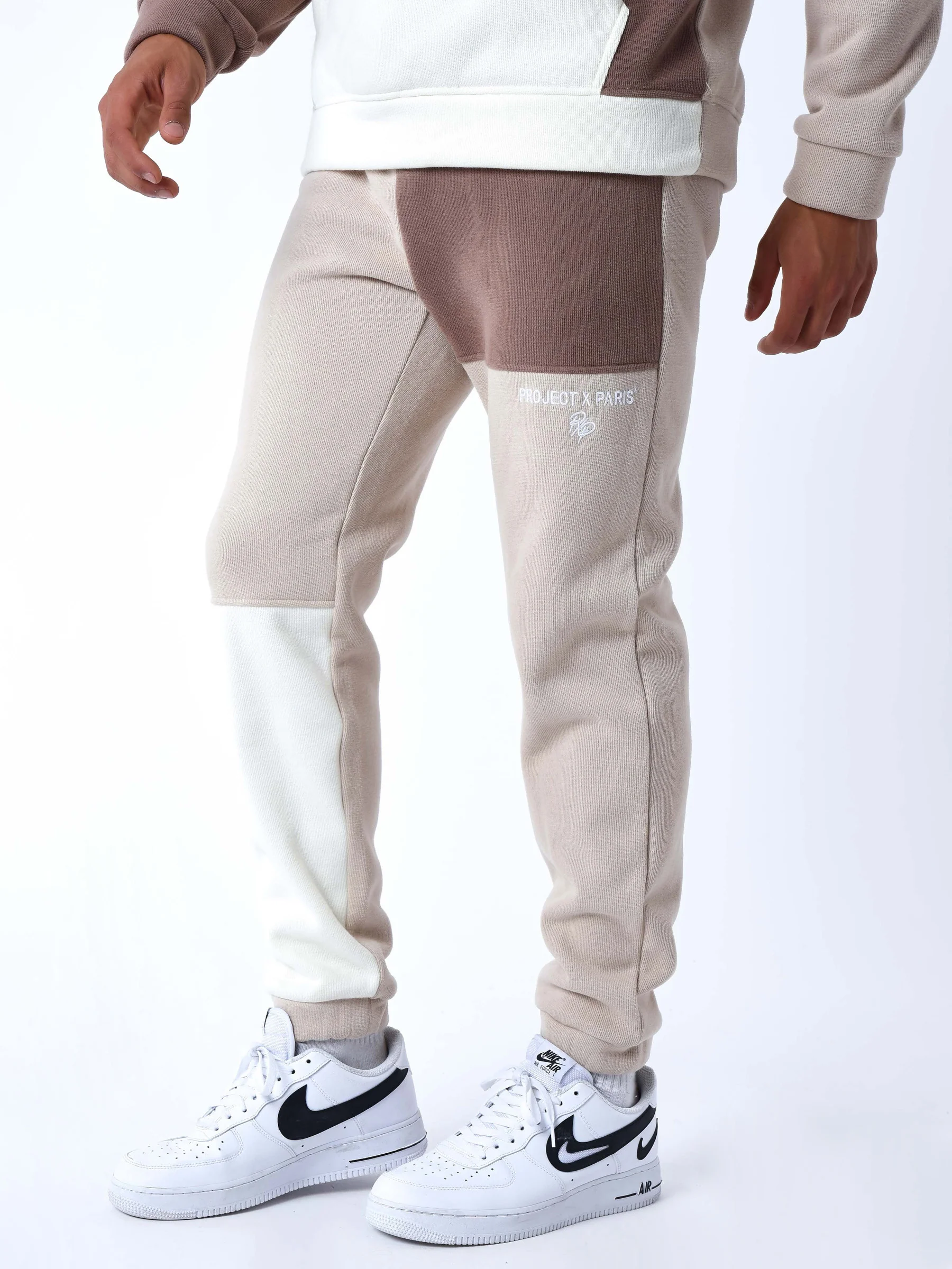 Bas de jogging tricolore en maille - Image 3