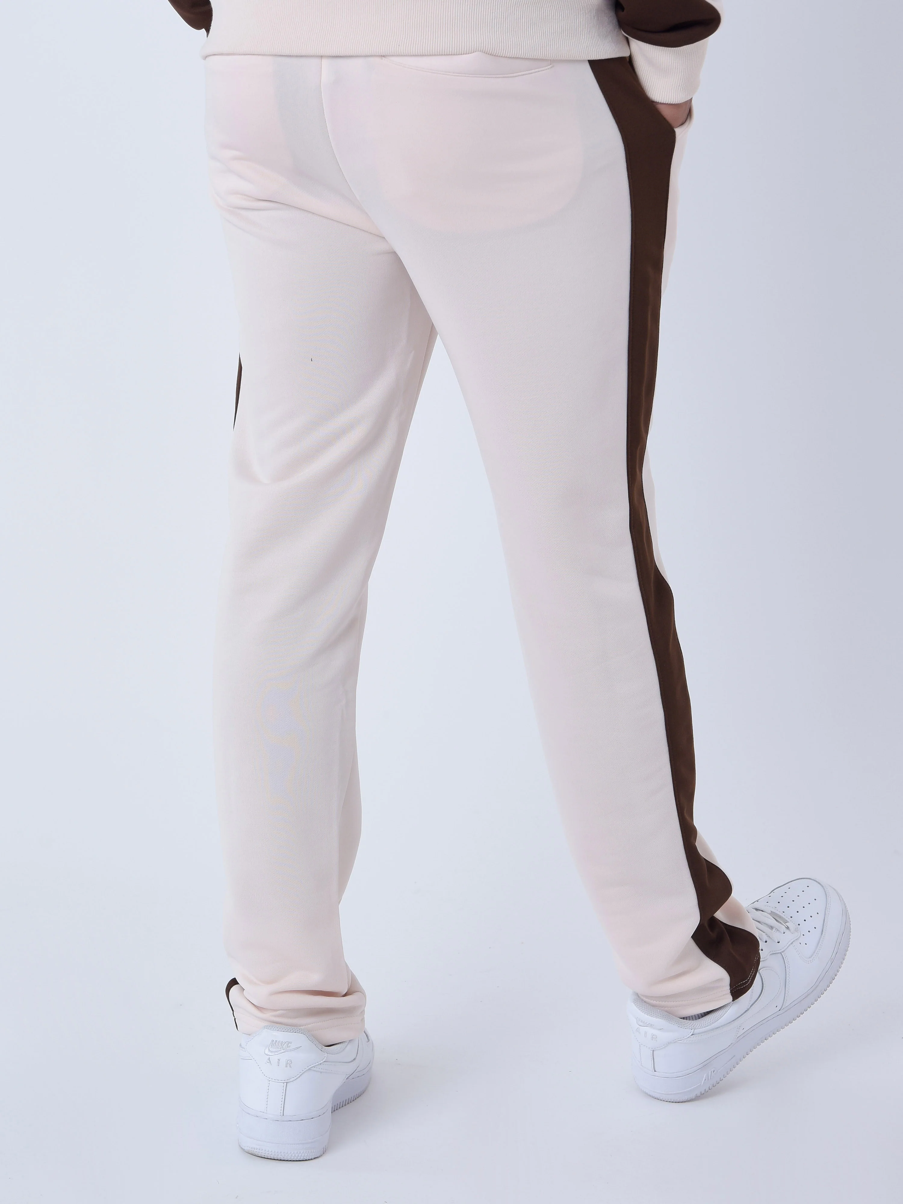 Pantalon bicolore Ă empiecement - Image 3