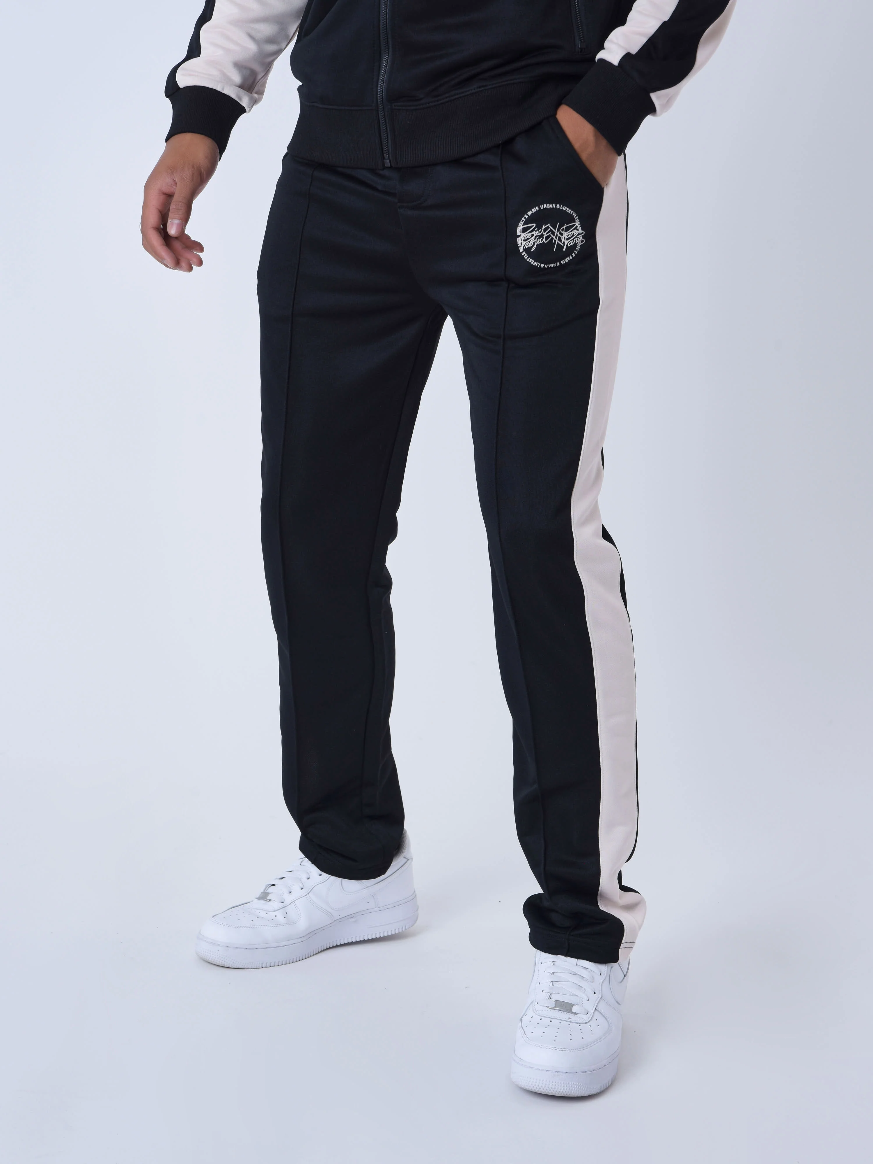 Pantalon bicolore Ă empiecement - Image 5
