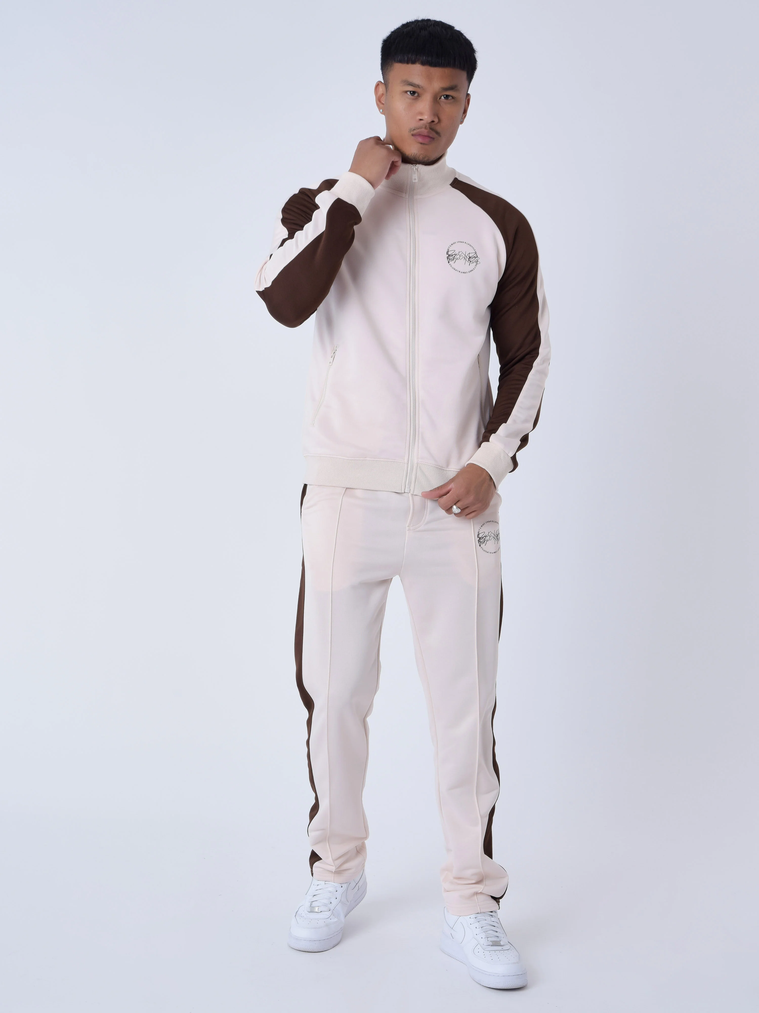 Pantalon bicolore Ă empiecement - Image 8