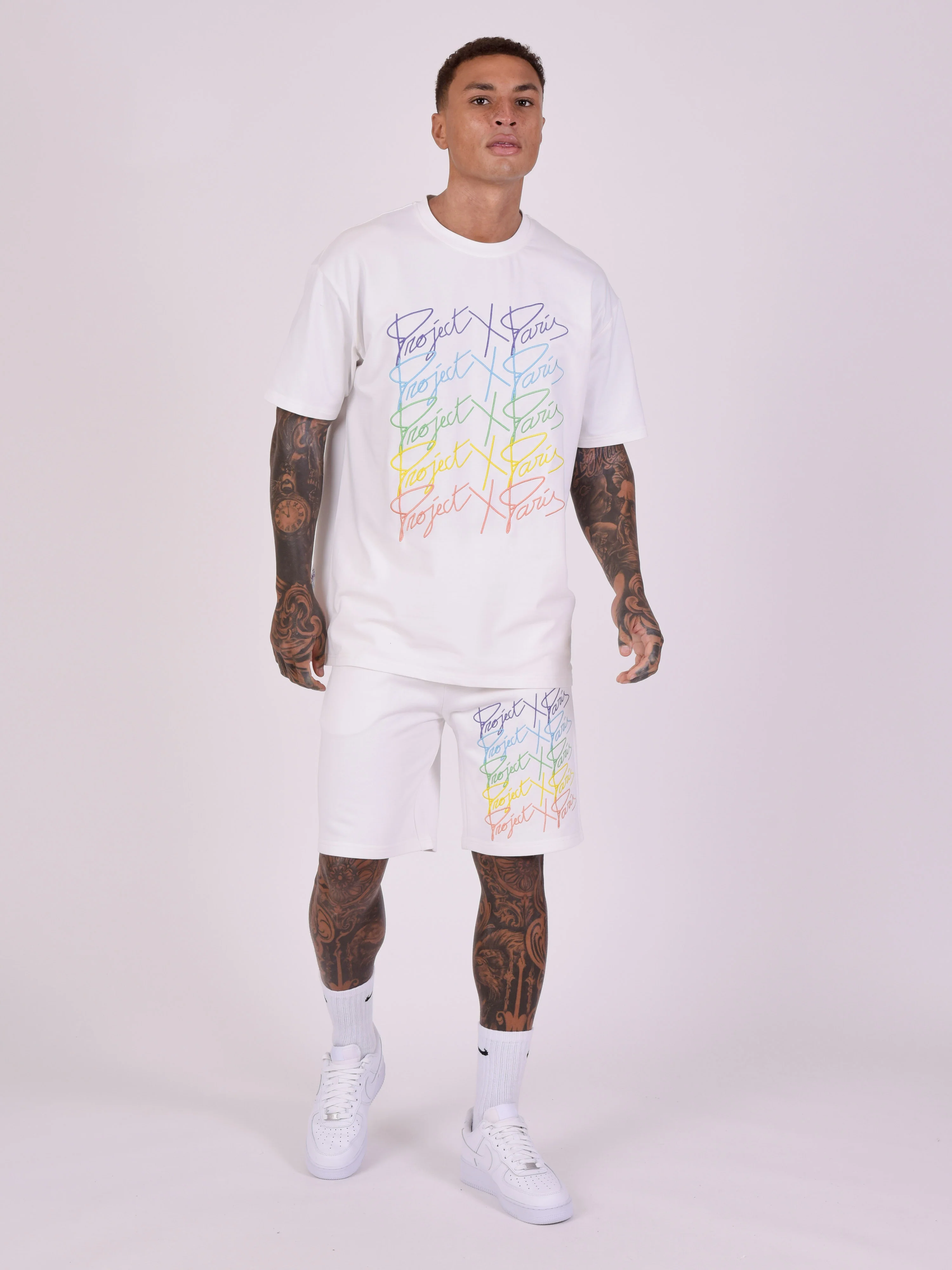 Short oversize logos arc en ciel - Image 3