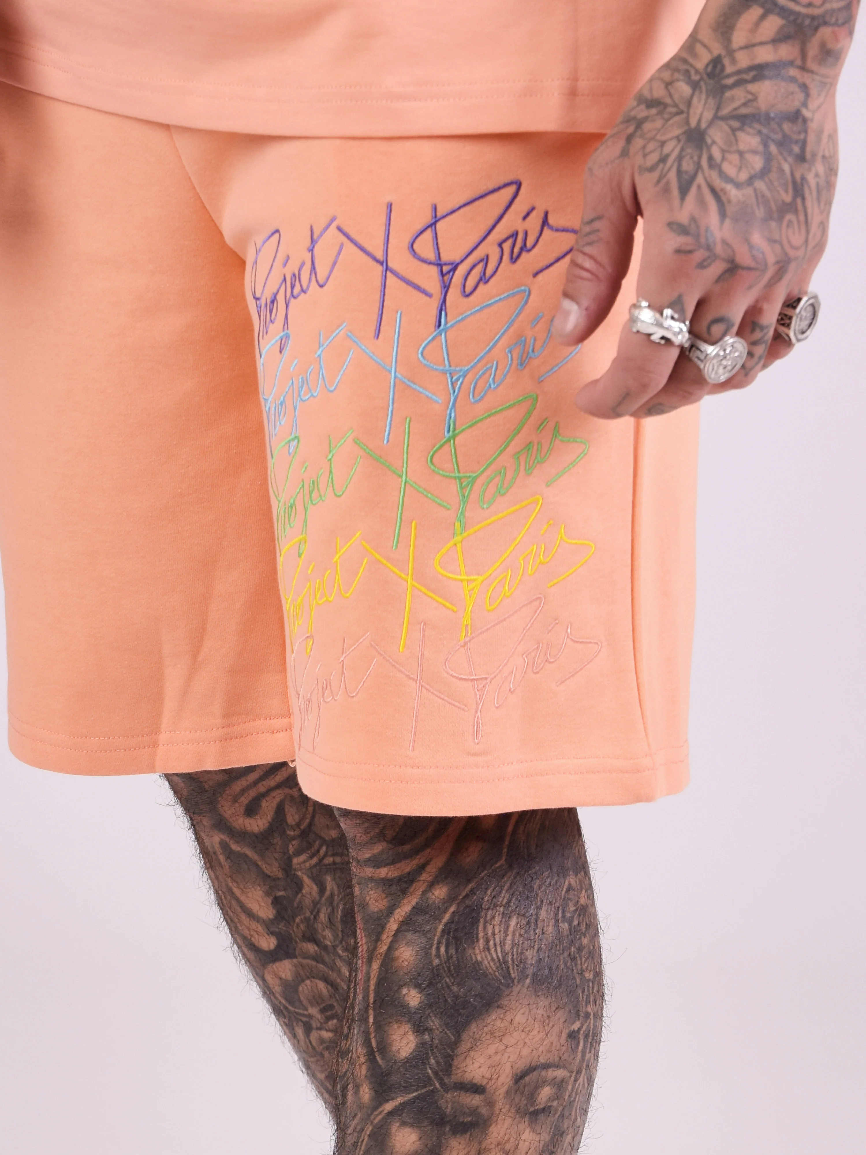 Short oversize logos arc en ciel - Image 4