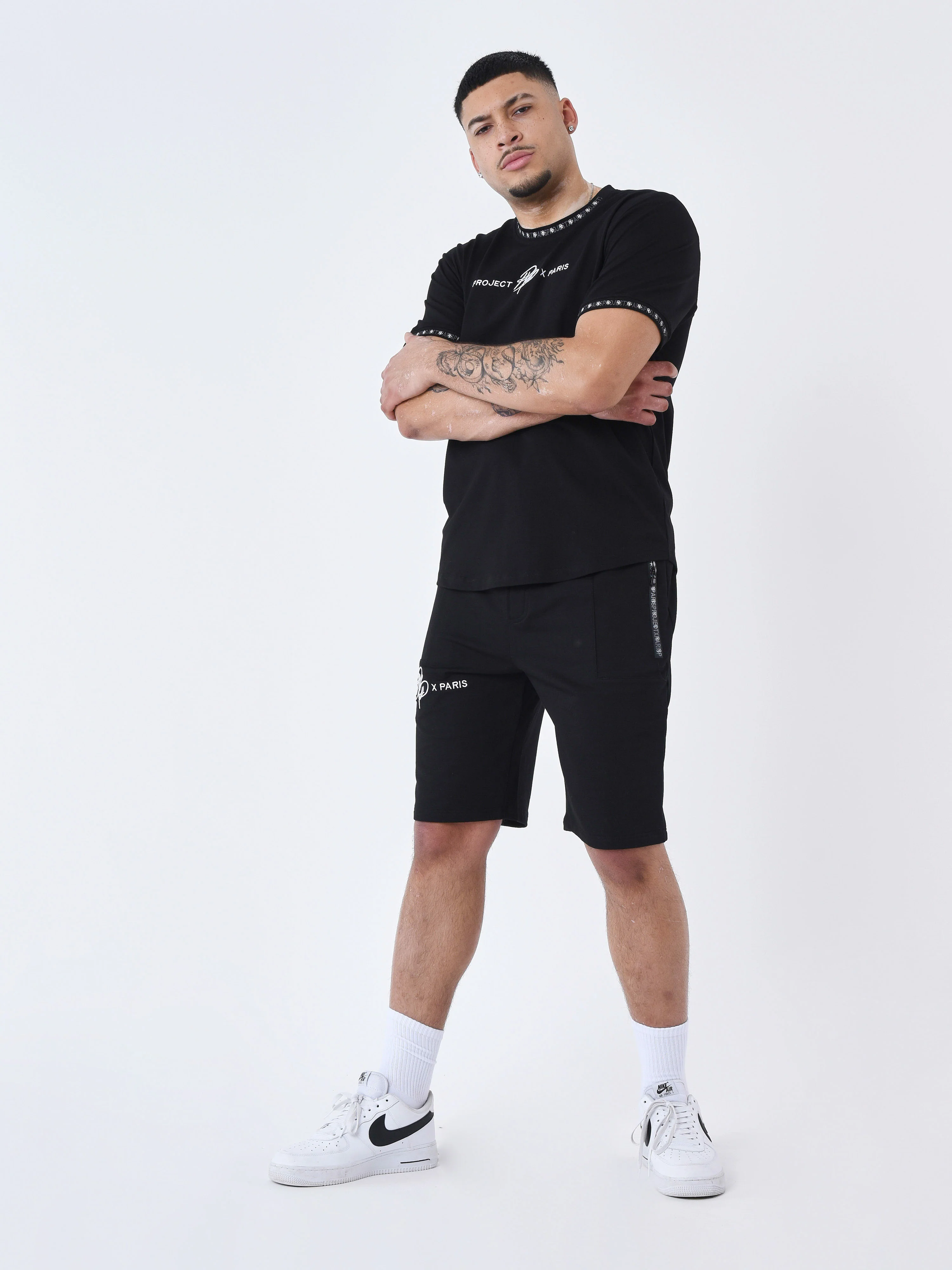 Short uni avec bande logo - Image 7