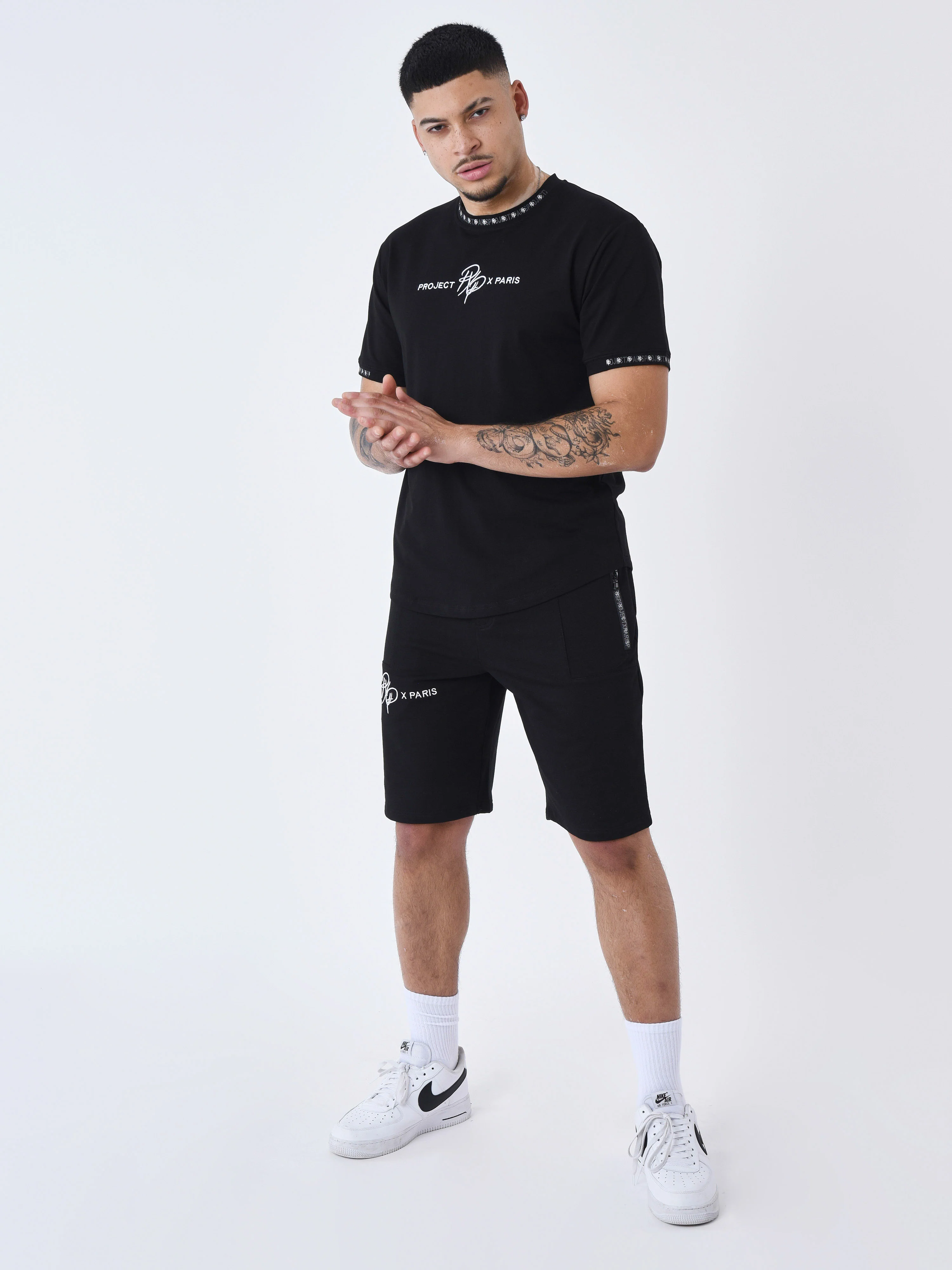 Short uni avec bande logo - Image 8