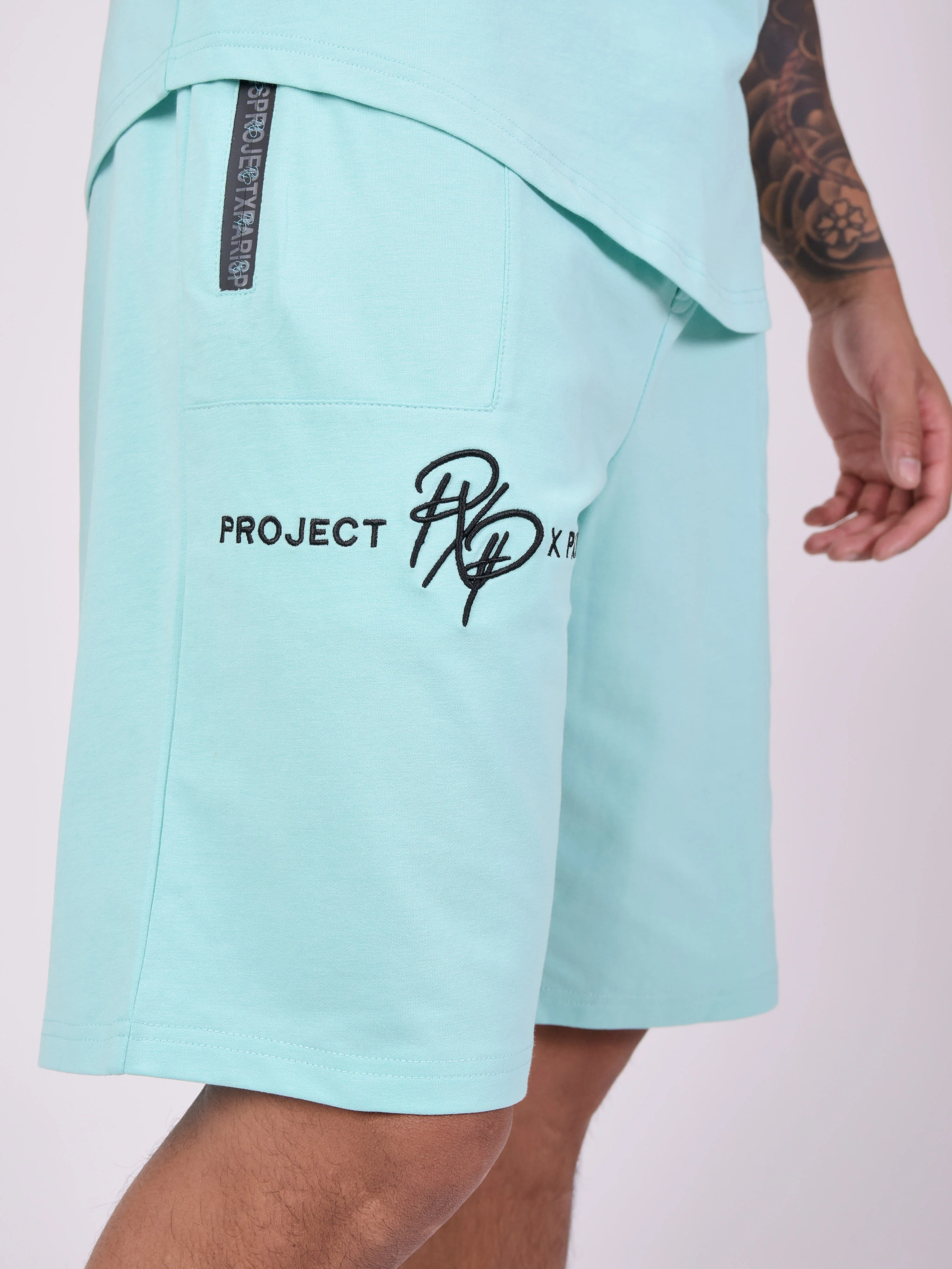 Short uni avec bande logo - Image 5