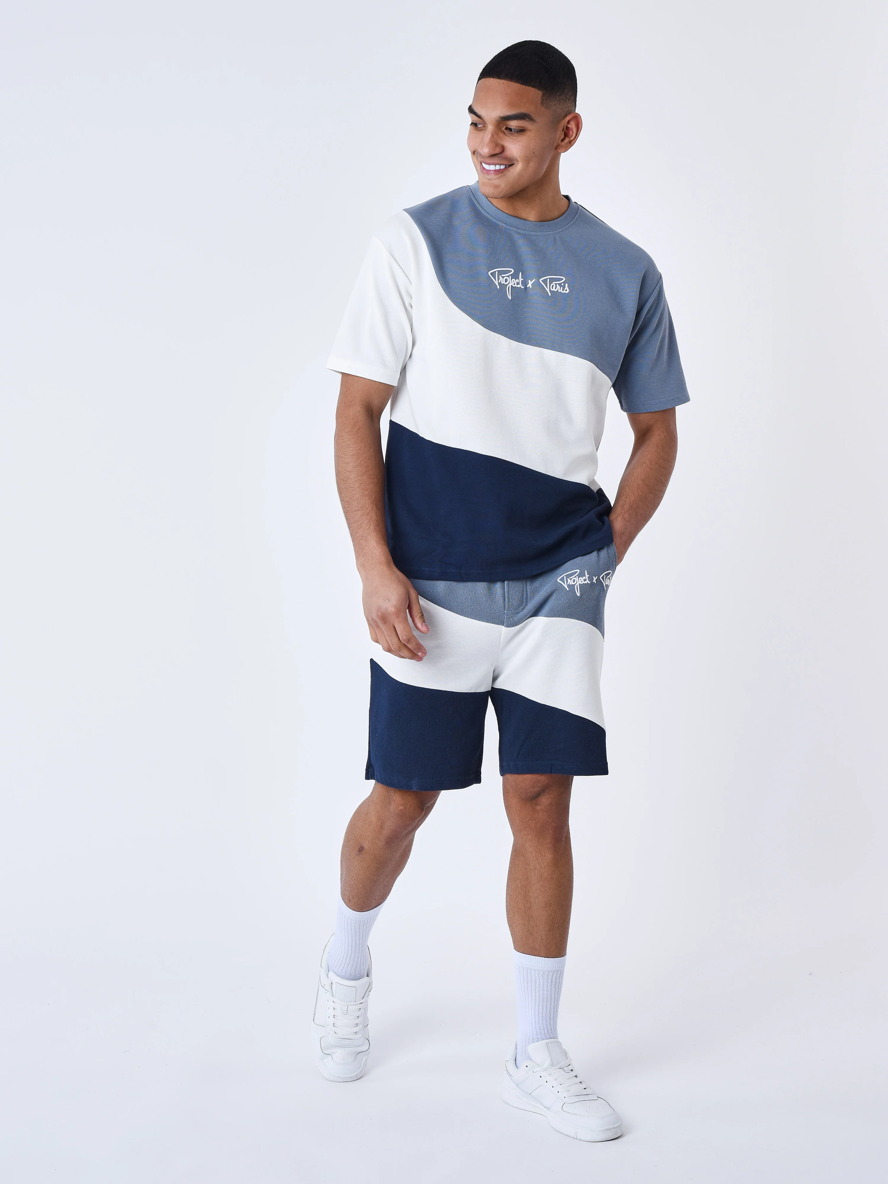 T-shirt oversize Tricolore Style Maille - Image 3