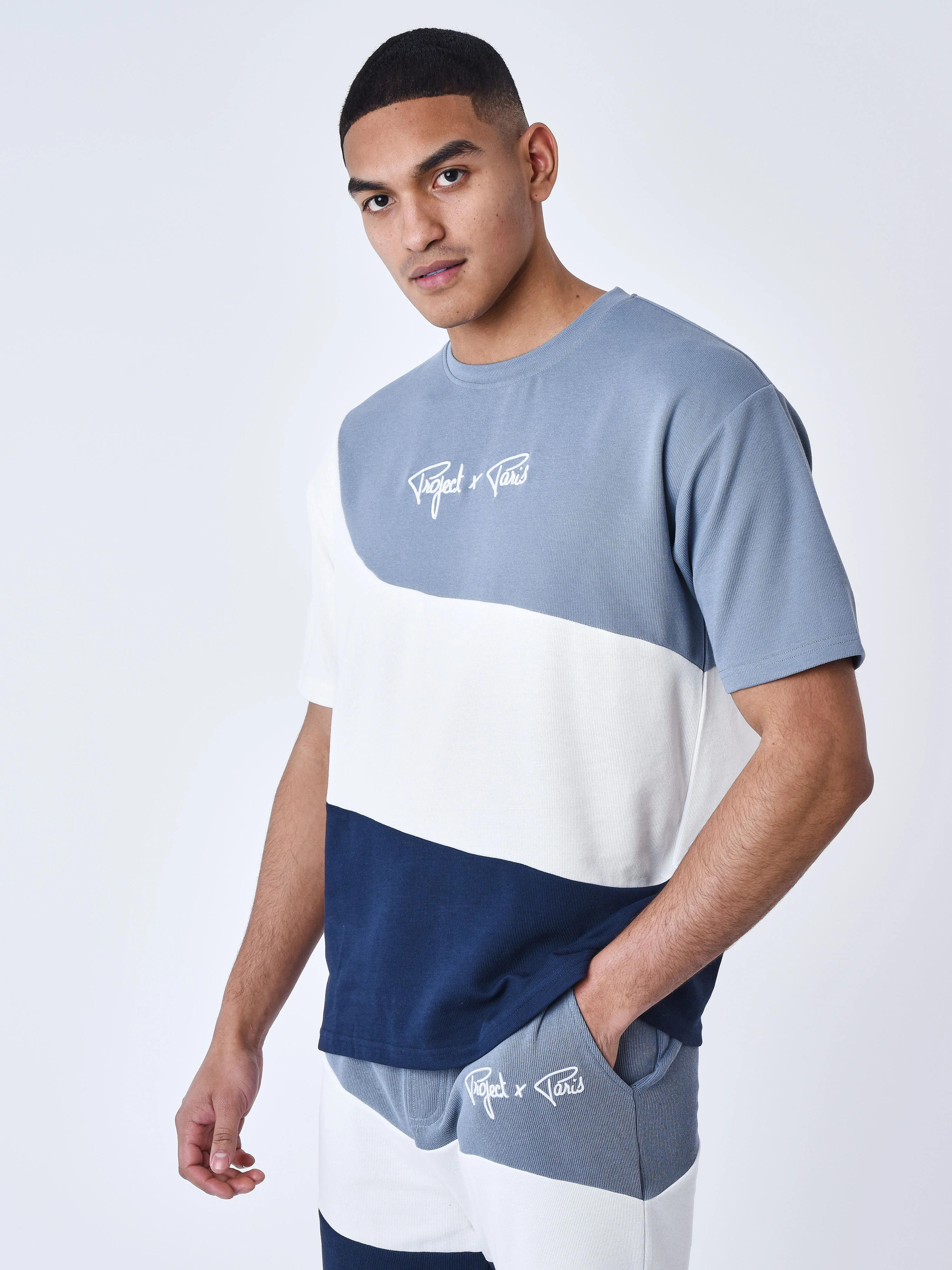 T-shirt oversize Tricolore Style Maille - Image 4