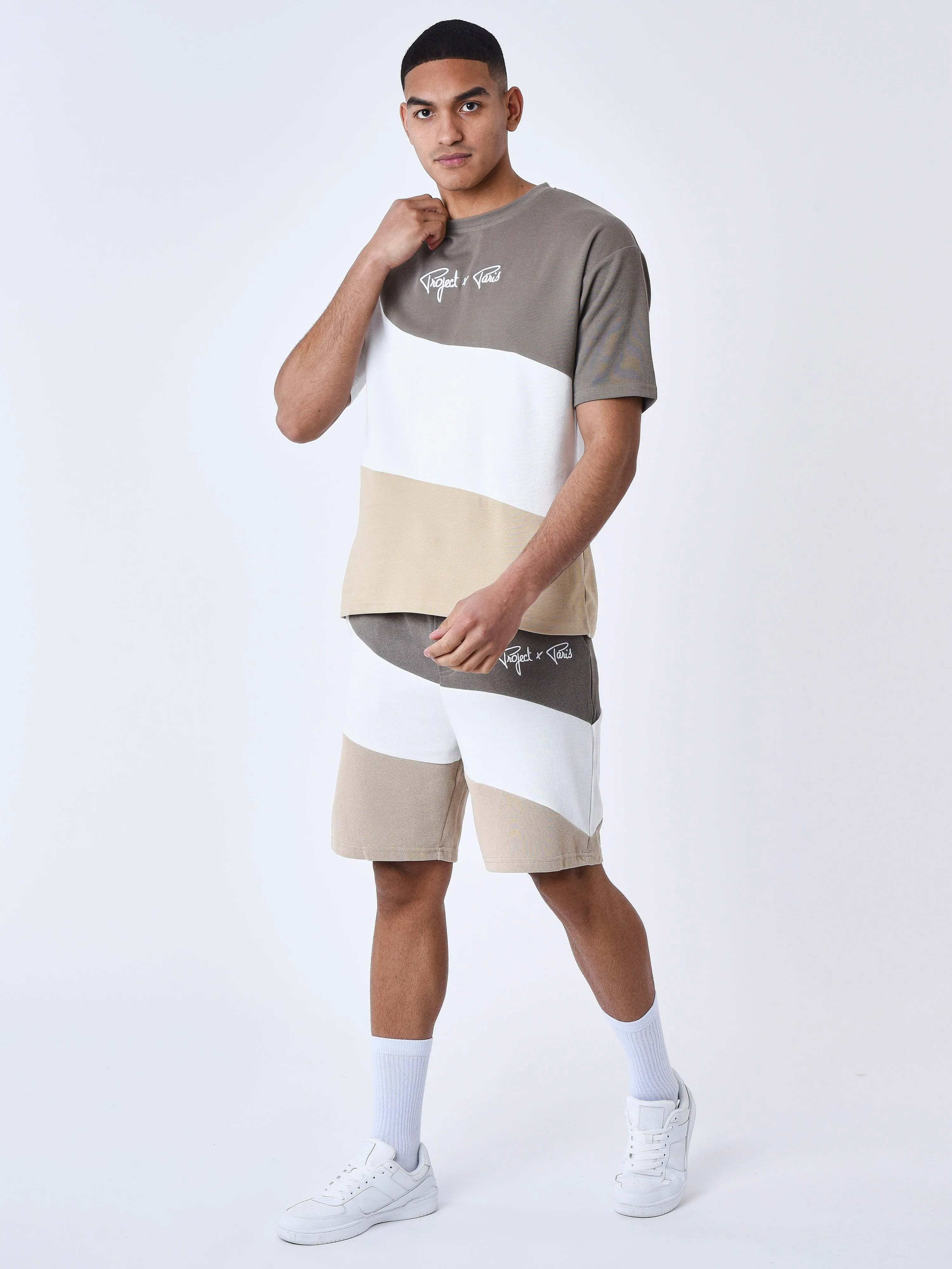 T-shirt oversize Tricolore Style Maille - Image 3