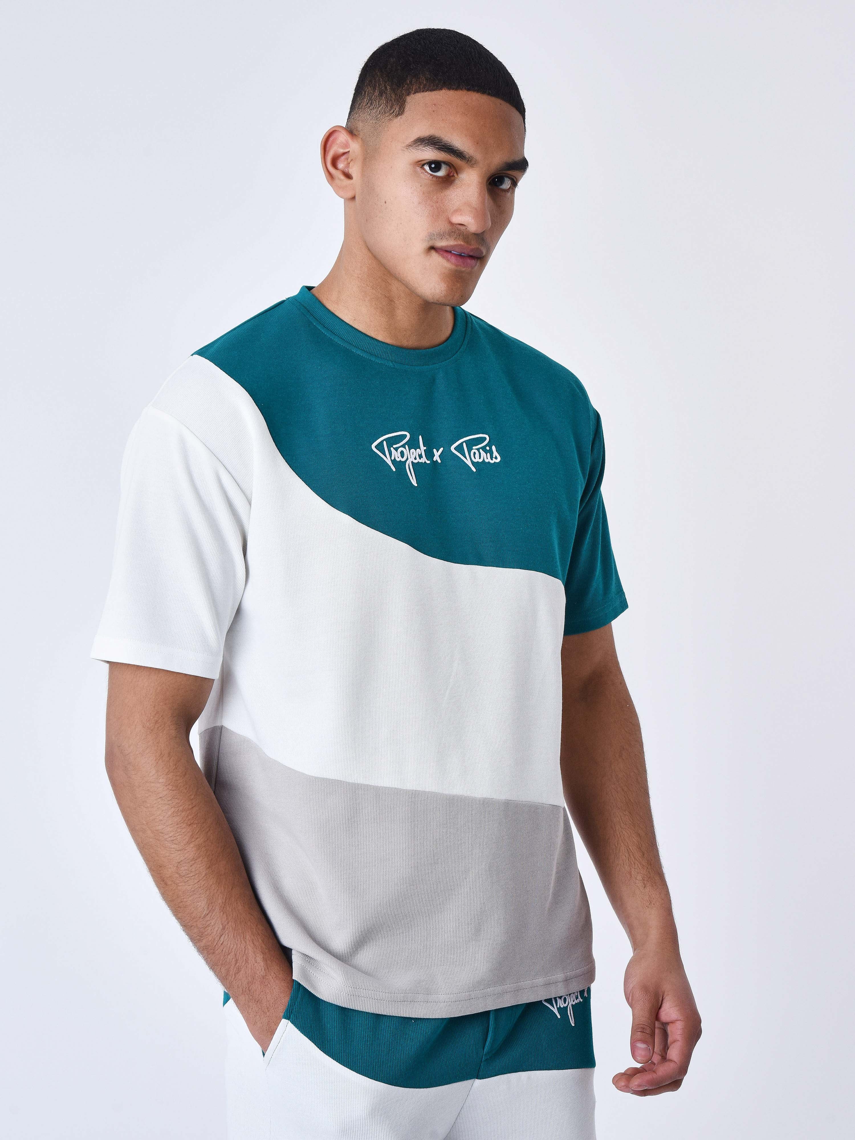 T-shirt oversize Tricolore Style Maille - Image 4