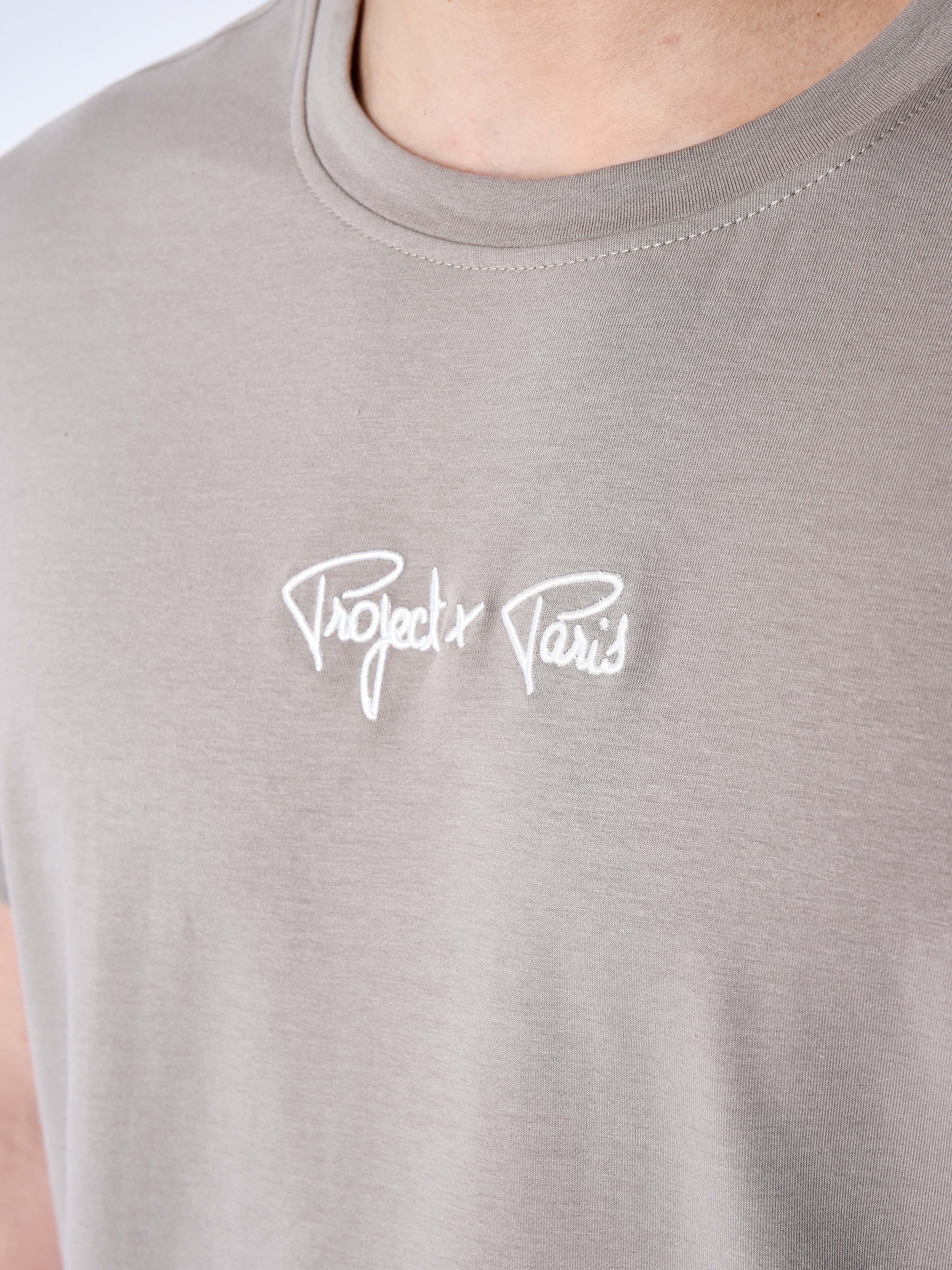 T-shirt Bande épaules logo brodé - Image 6