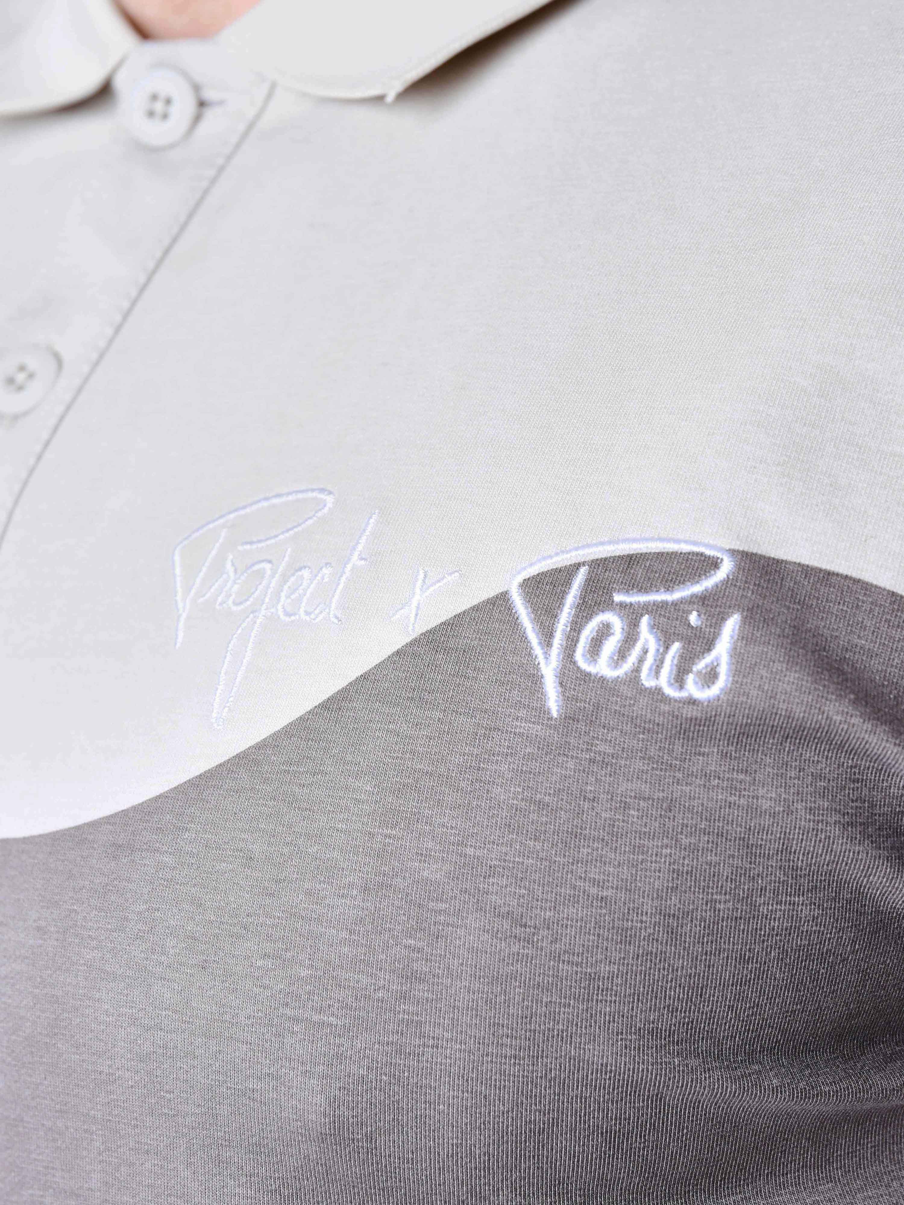 Polo tricolore effet vague - Image 6