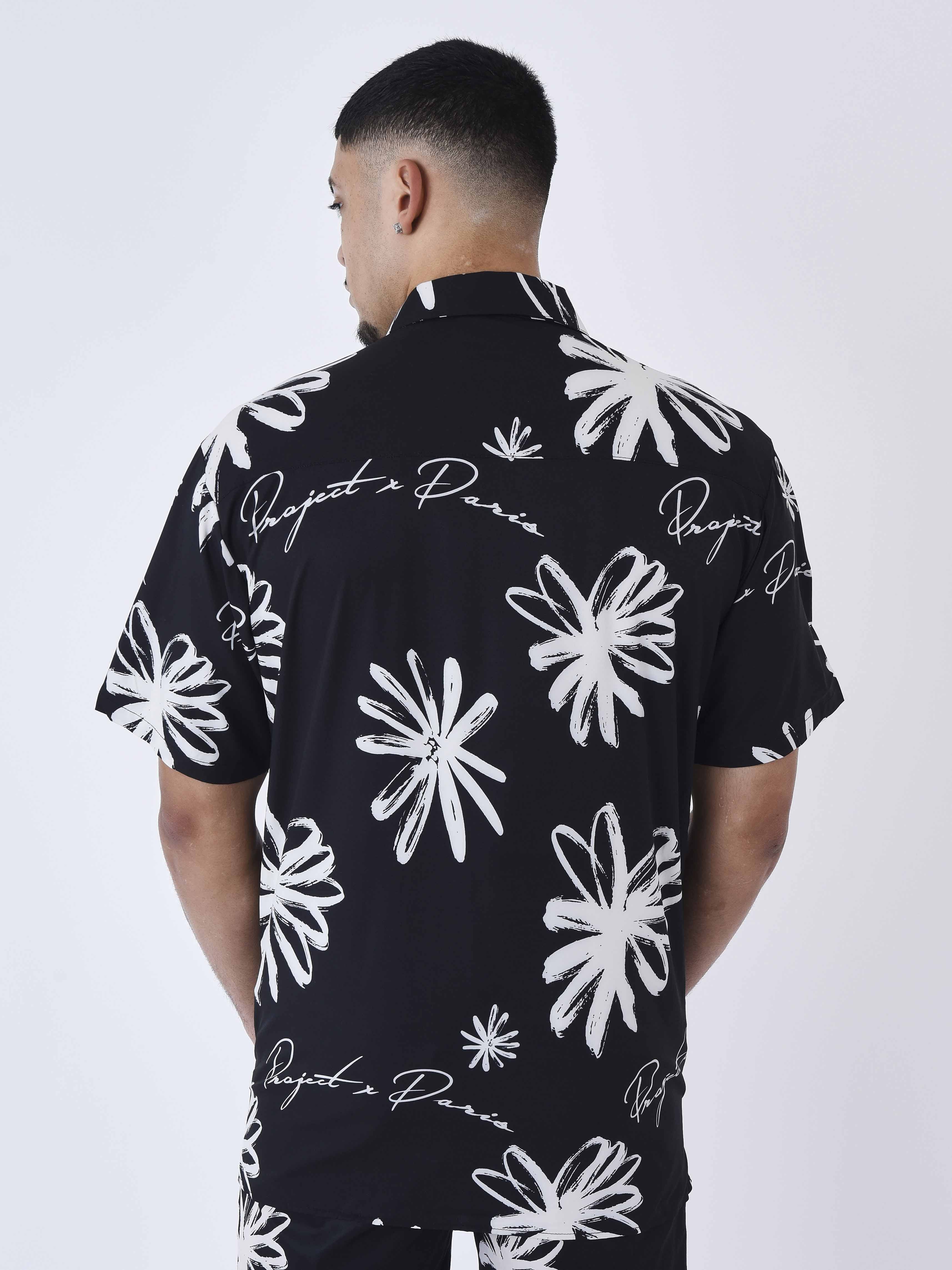 Chemise all over esquisse fleurie - Image 4