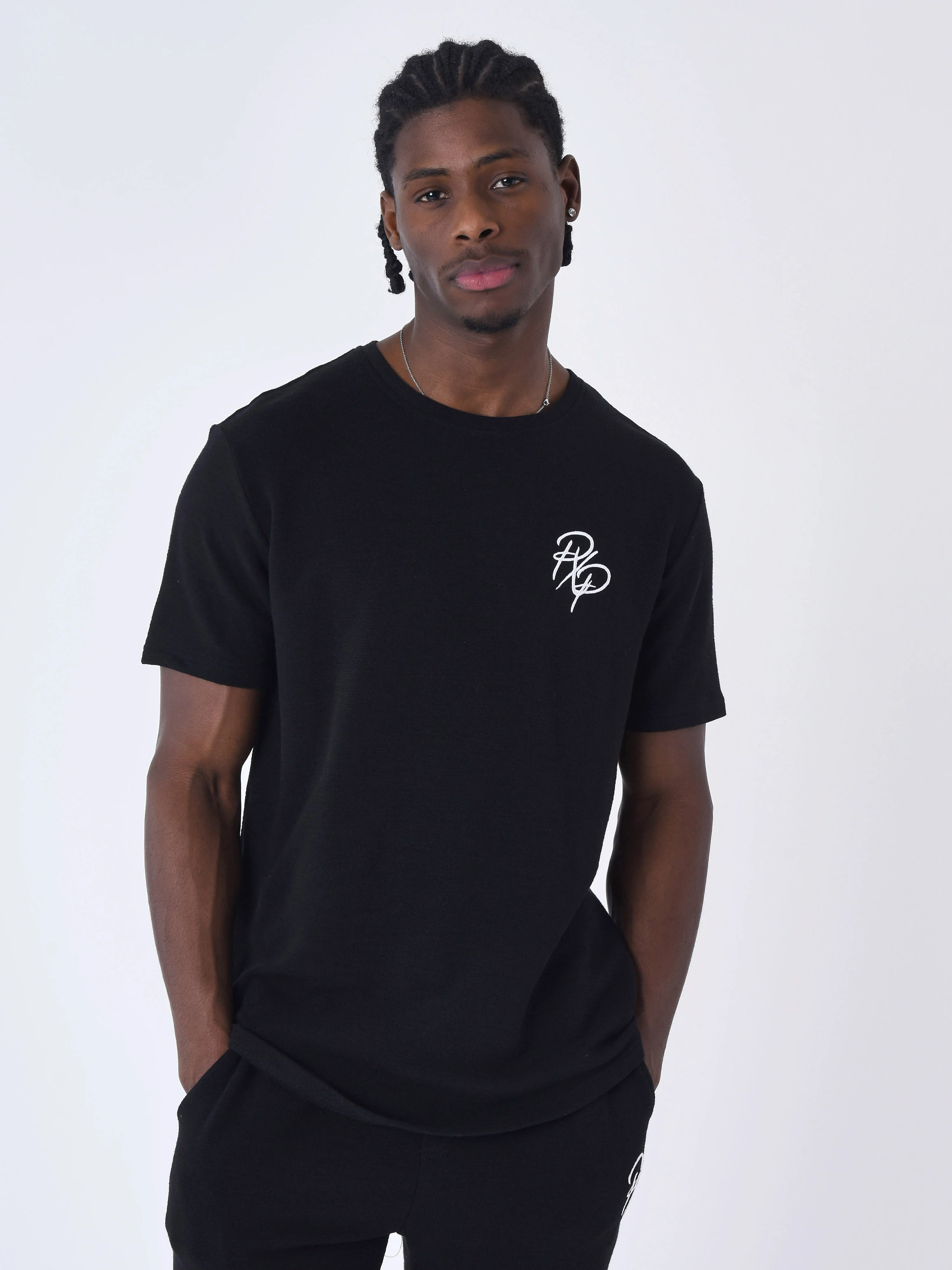 T-shirt uni texturé - Image 2