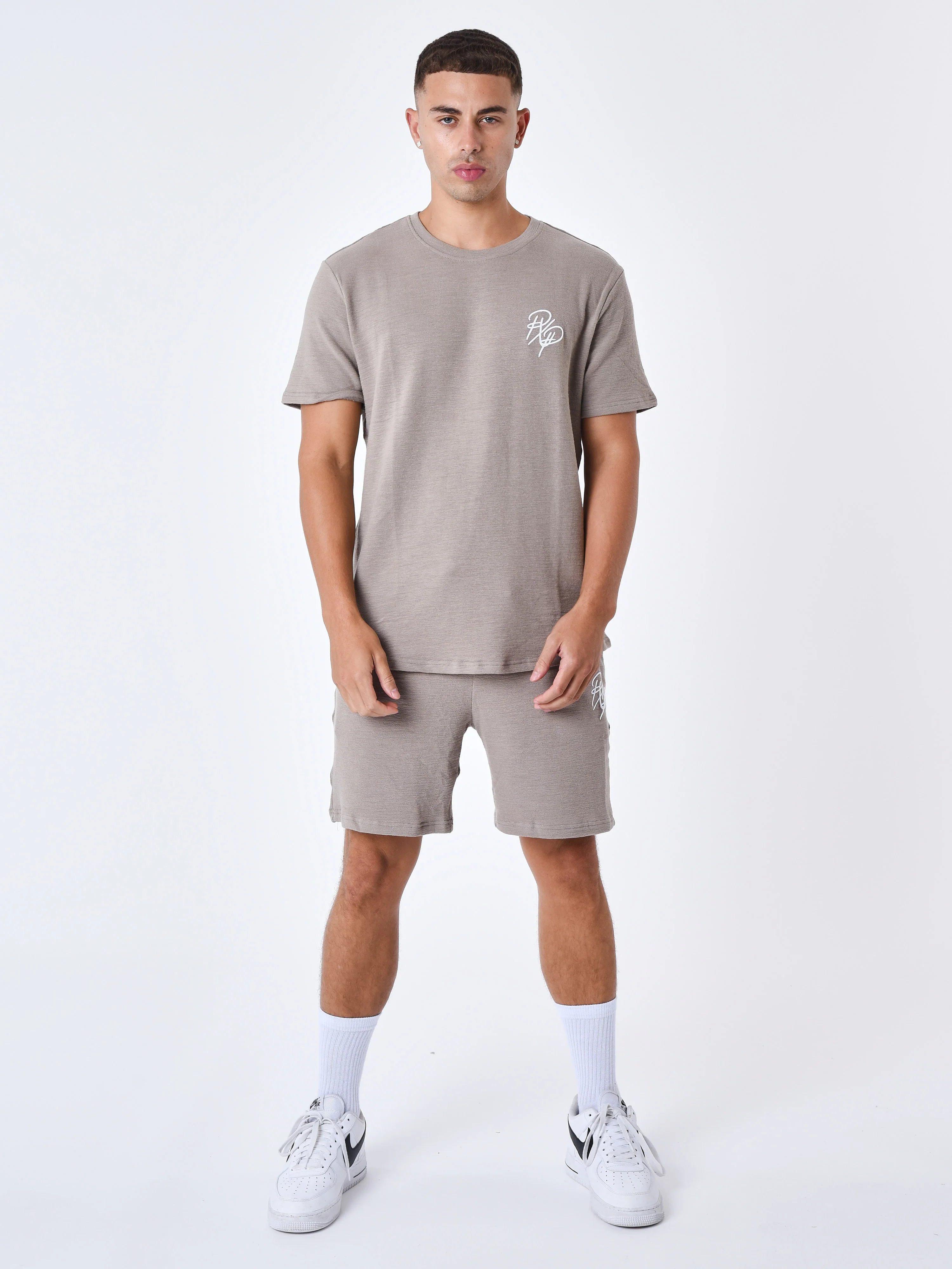 T-shirt uni texturé - Image 3